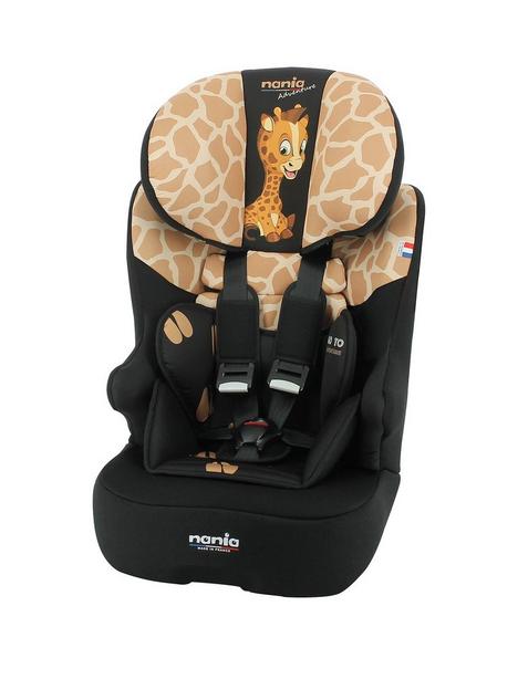 nania-giraffe-adventure-race-i-high-back-booster-car-seat-76-140cm-9-months-to-12-years-belt-fit