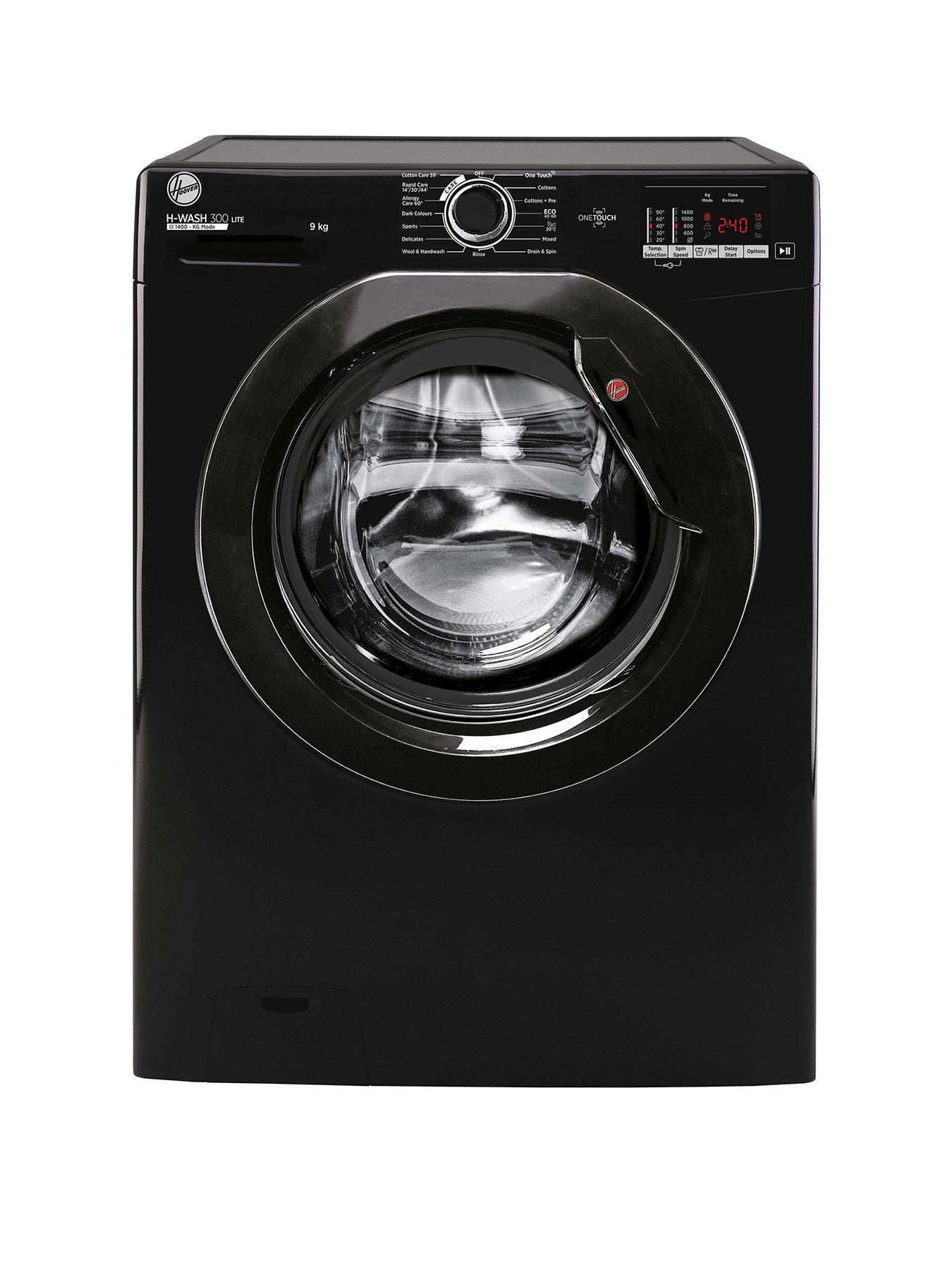 Image 1 of 4 of Hoover H3W492DABB4/1-80 Washing Machine, 9kg, 1400 spin - Black