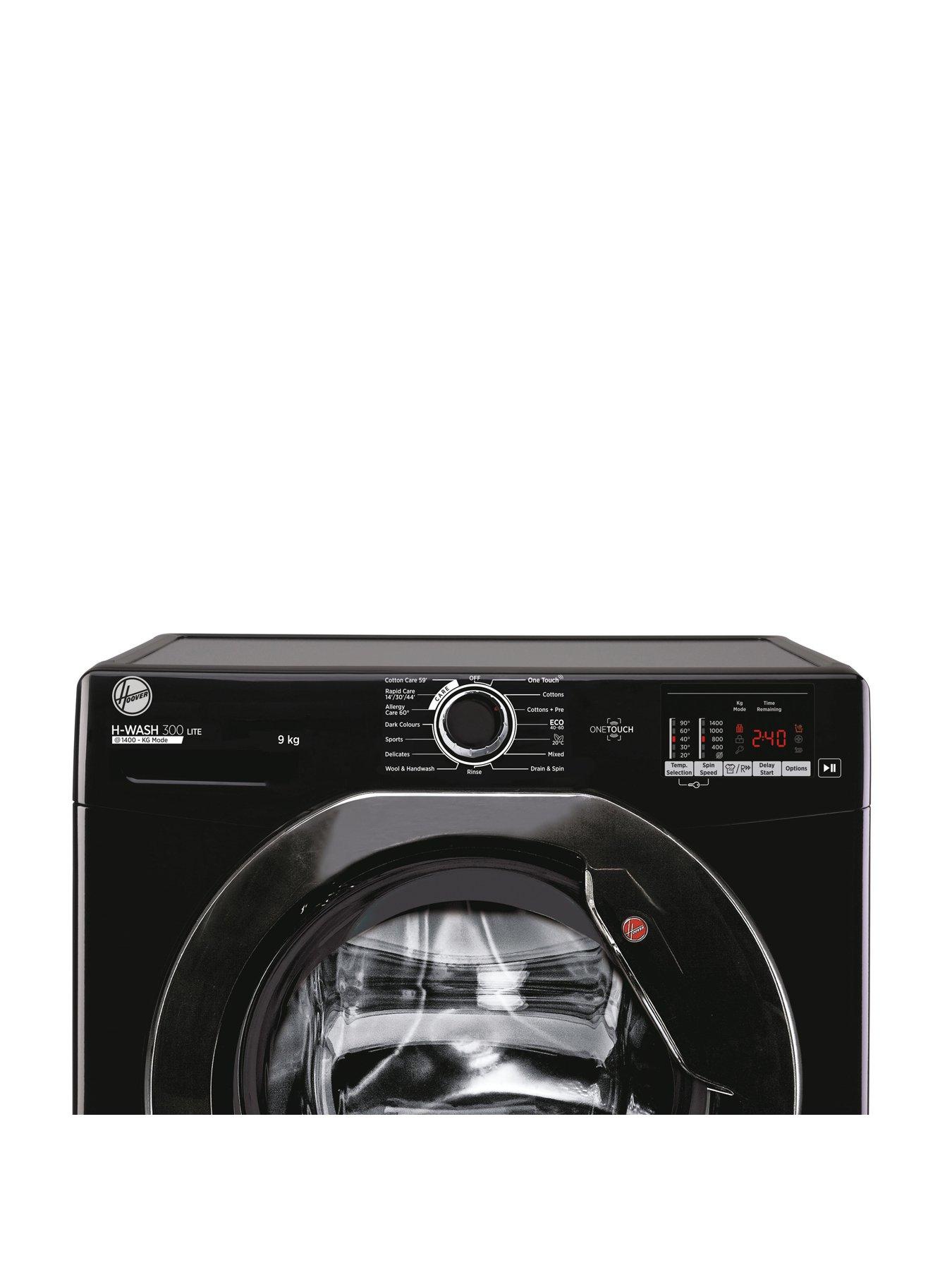 Hoover H-WASH 300 LITE H3W492DABB4/1-80 9kg Load, 1400 Spin Washing ...