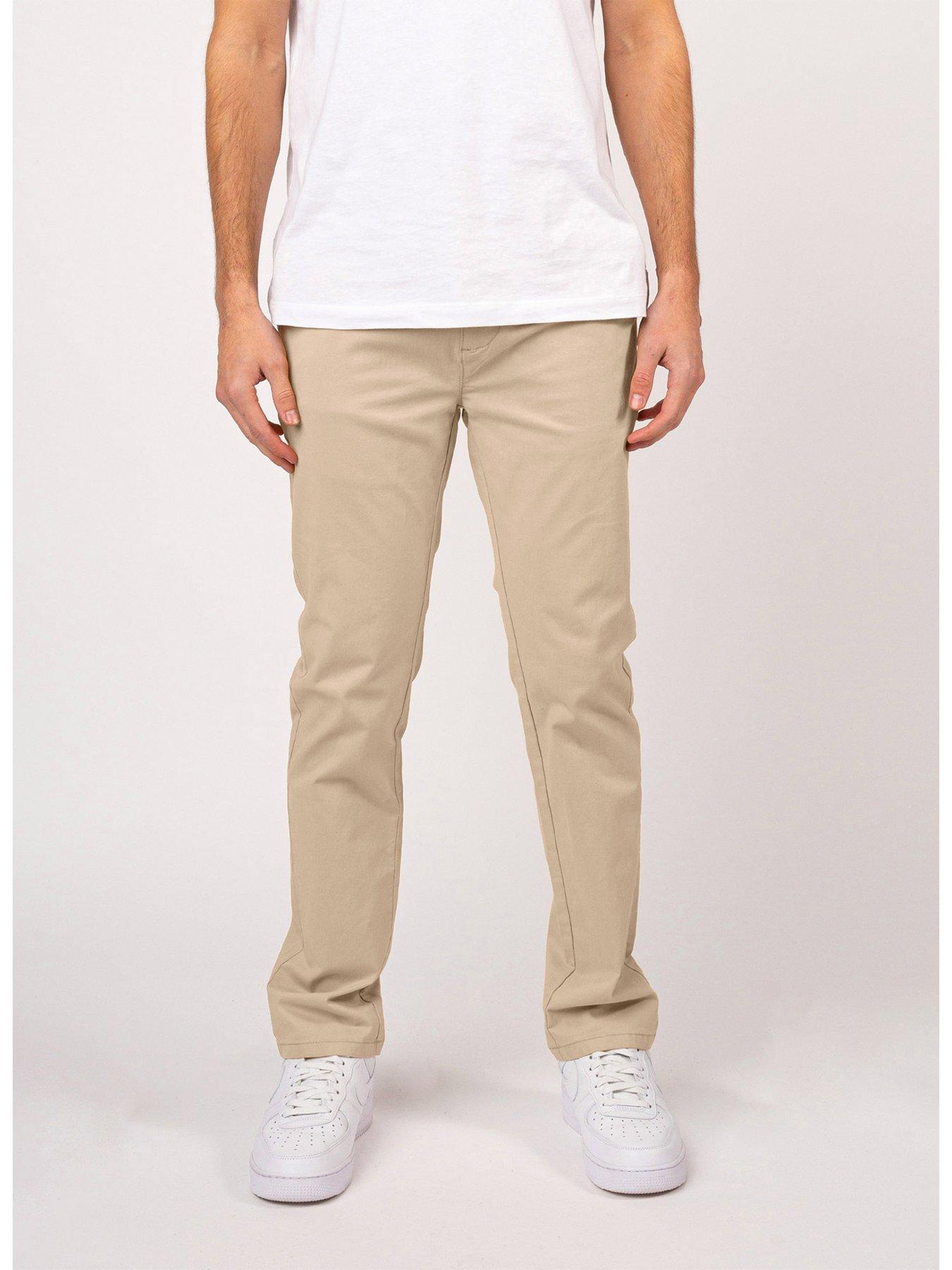luke-1977-alpa-smart-chino-trousers-beige