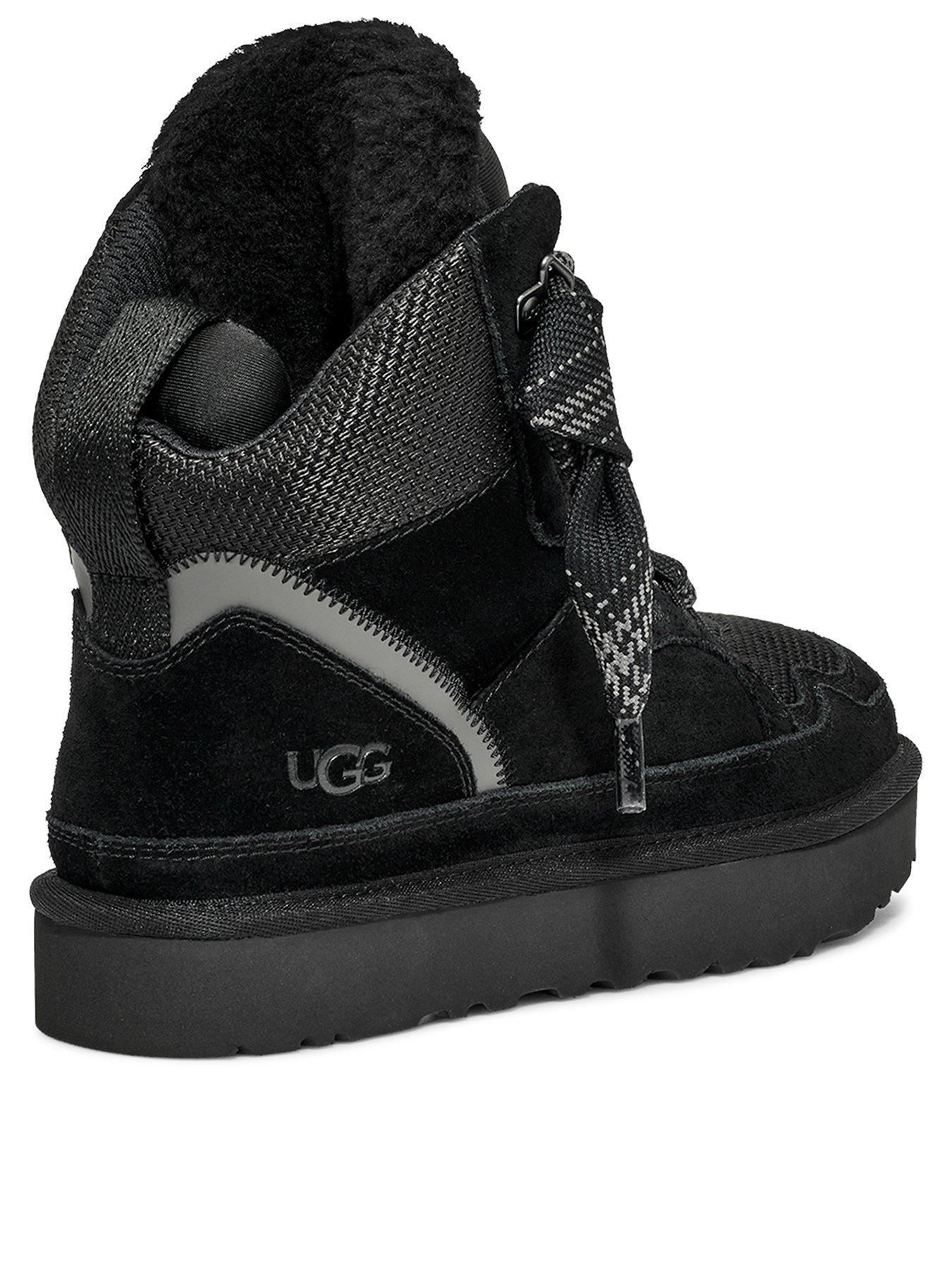 Ugg quinlin lace hot sale up boot in black