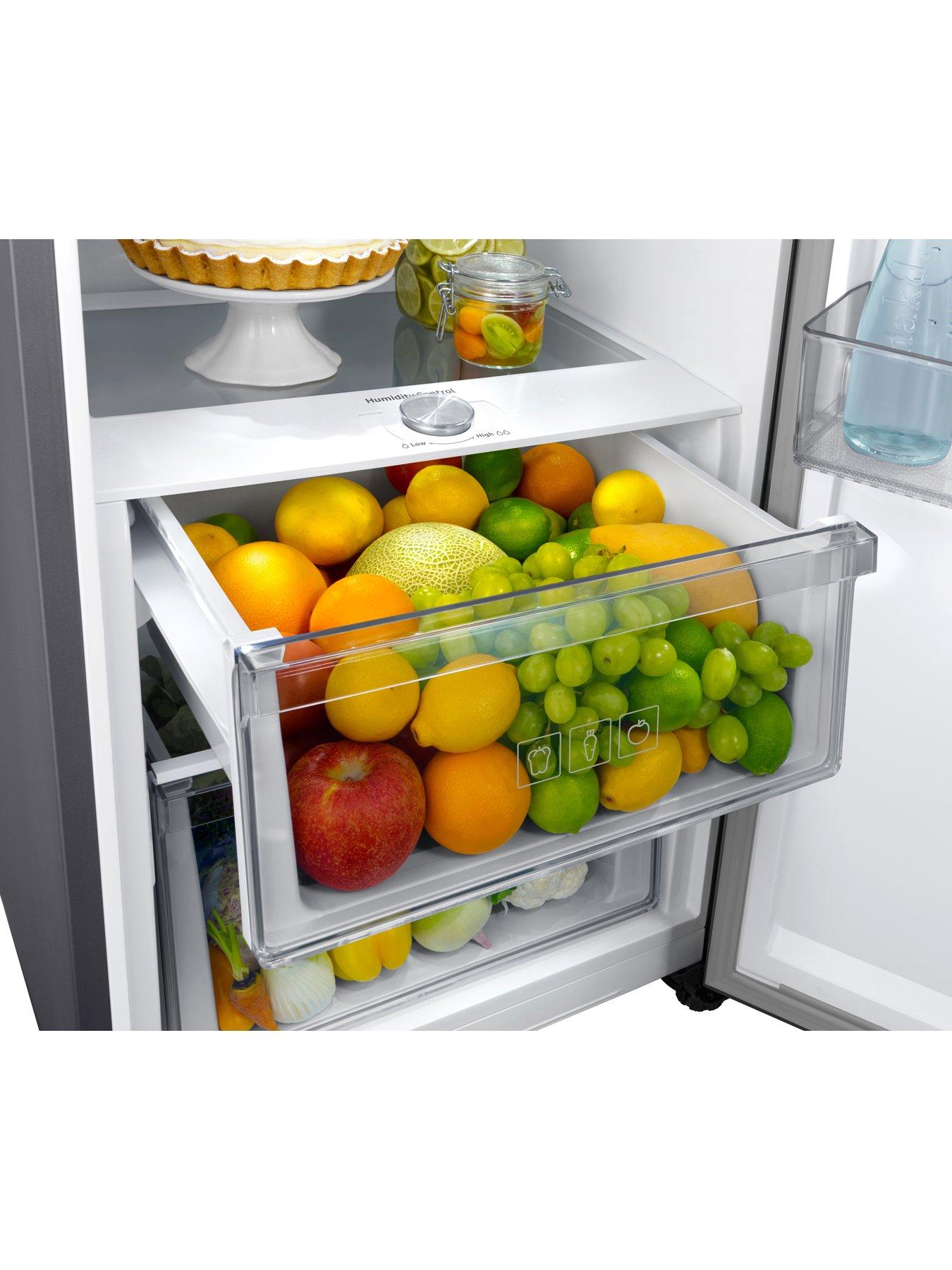  image of samsung-rr7000-rr39c7dj5saeu-60cm-wide-tall-one-door-fridge-with-non-plumbed-water-dispenser--nbspe-ratednbsp--silver