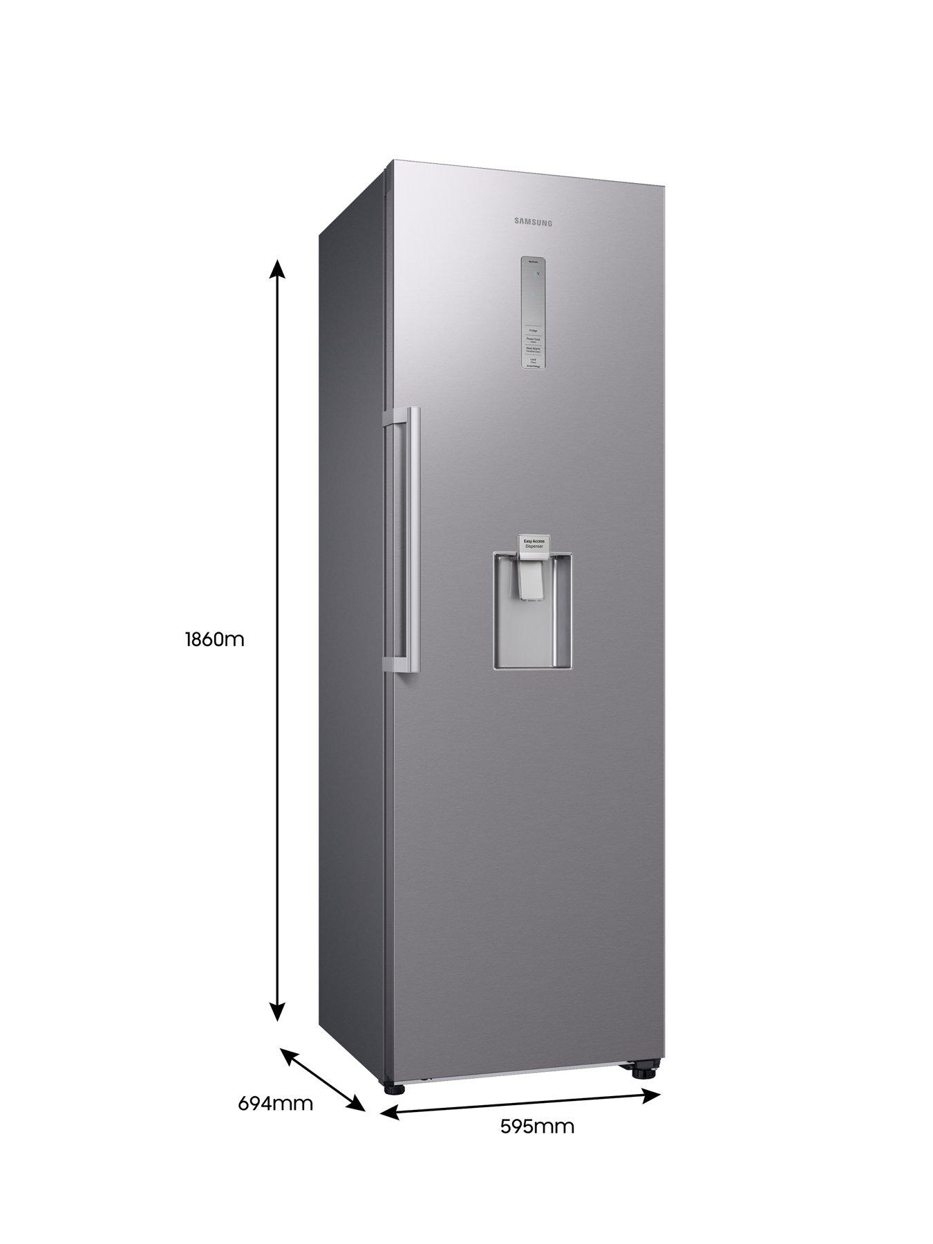 Image 7 of 7 of Samsung RR7000 RR39C7DJ5SA/EU 60cm Wide, Tall One-Door Fridge with Non-Plumbed Water Dispenser -&nbsp;E Rated&nbsp;- Silver