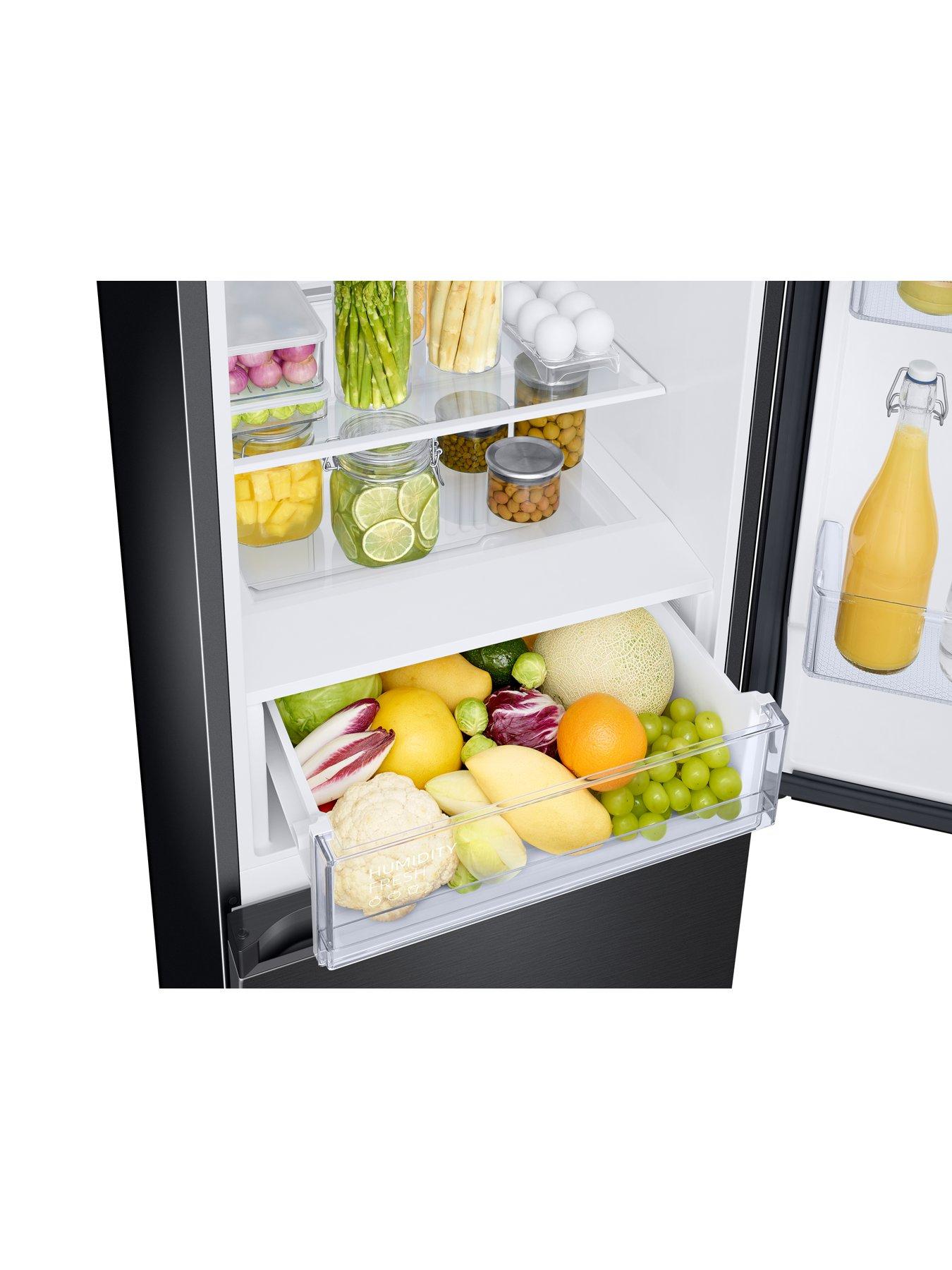  image of samsung-series-4-rb34c600ebn-frost-free-classic-fridge-freezer-with-all-around-cooling-e-rated-black