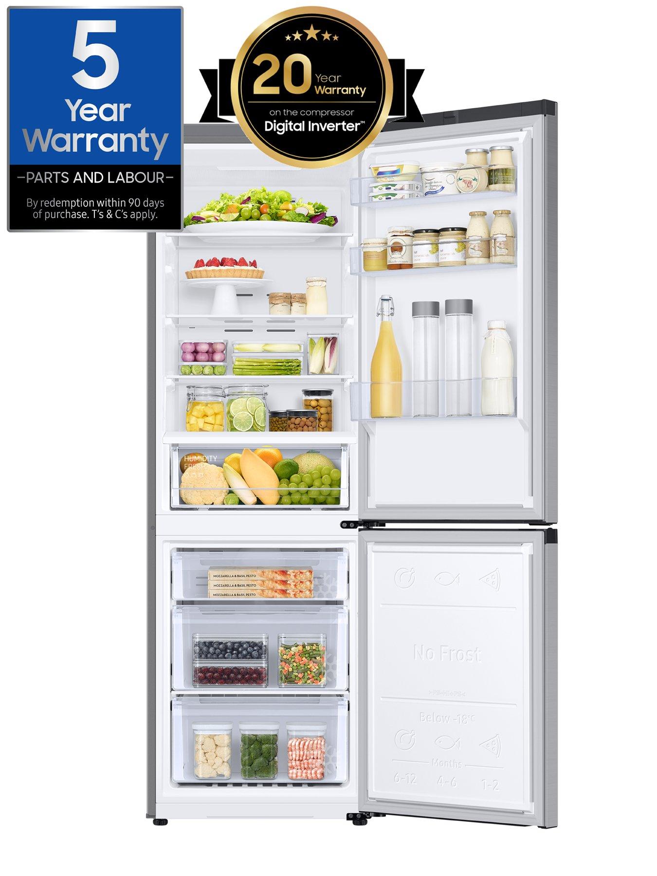 Image 2 of 8 of Samsung Series 4 RB34C600ESA Frost-Free Classic Fridge Freezer with All Around Cooling - E Rated - Silver