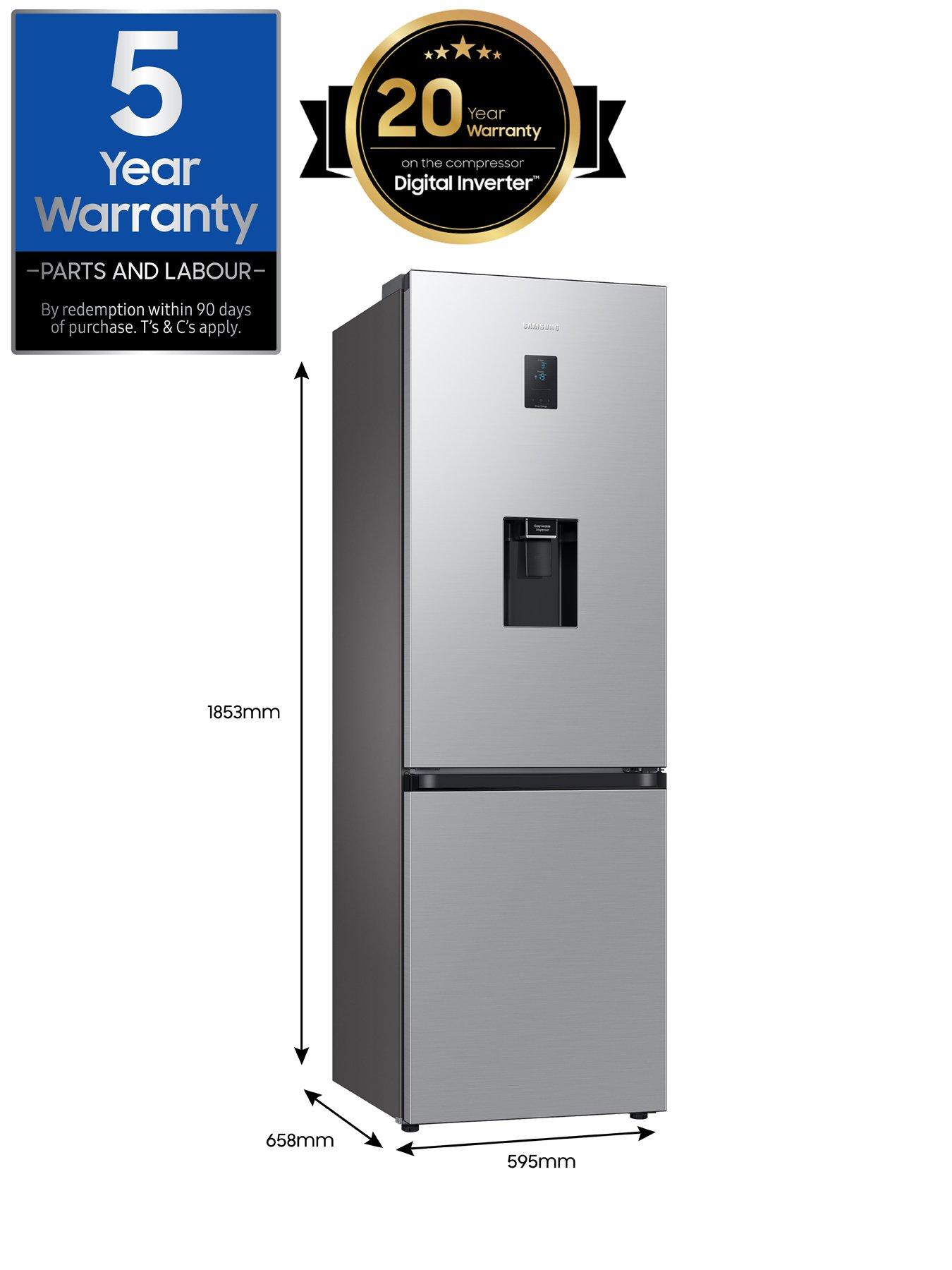 Image 7 of 8 of Samsung Series 4&nbsp;RB7300T&nbsp;RB34C652ESA/EU Frost-Free Classic Fridge Freezer with Non-Plumbed Water Dispenser - E Rated - Silver
