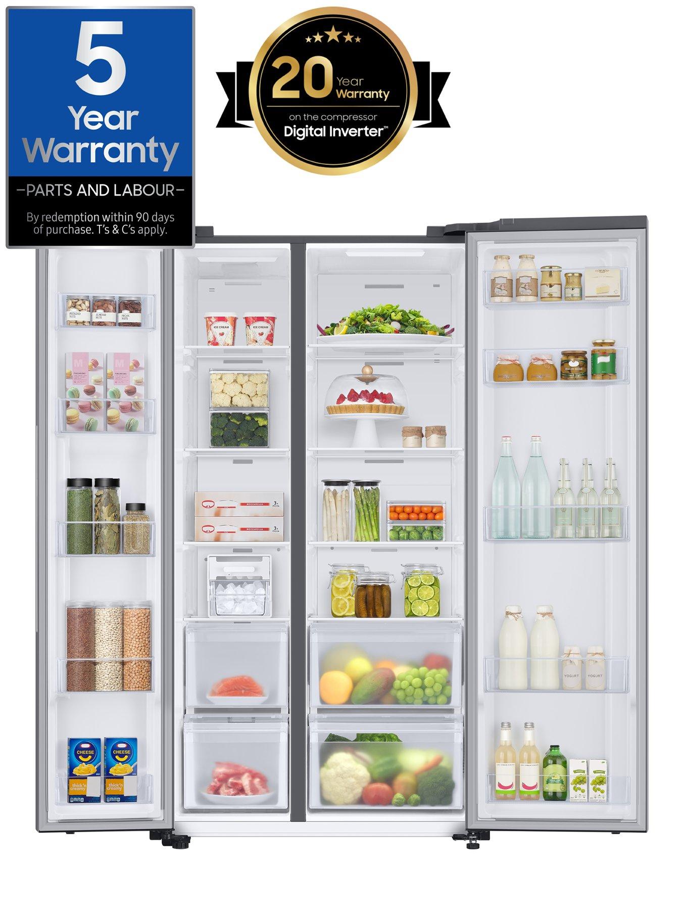 Image 2 of 8 of Samsung Series 6&nbsp;RS66A8101S9/EU American-Style Fridge Freezer with SpaceMax Technology - E Rated -&nbsp;Silver