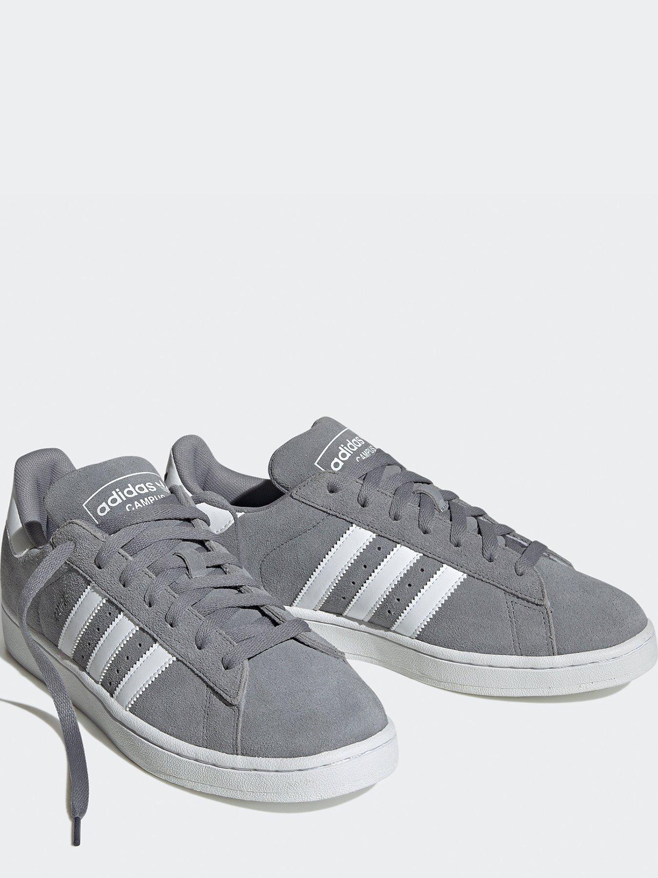 adidas Originals Mens Campus 2 Trainers - Grey | littlewoods.com