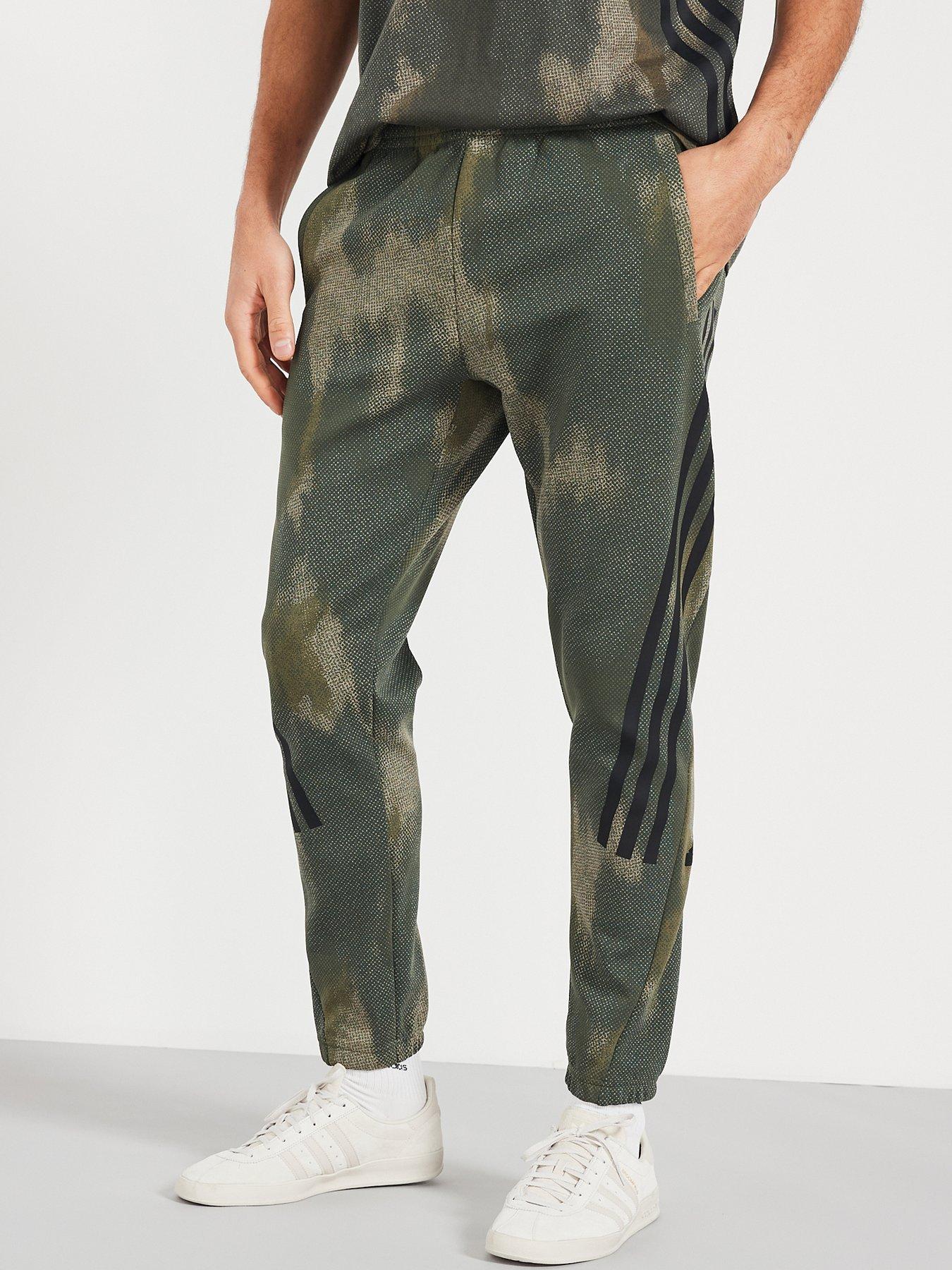 Adidas 3 stripe mens on sale joggers