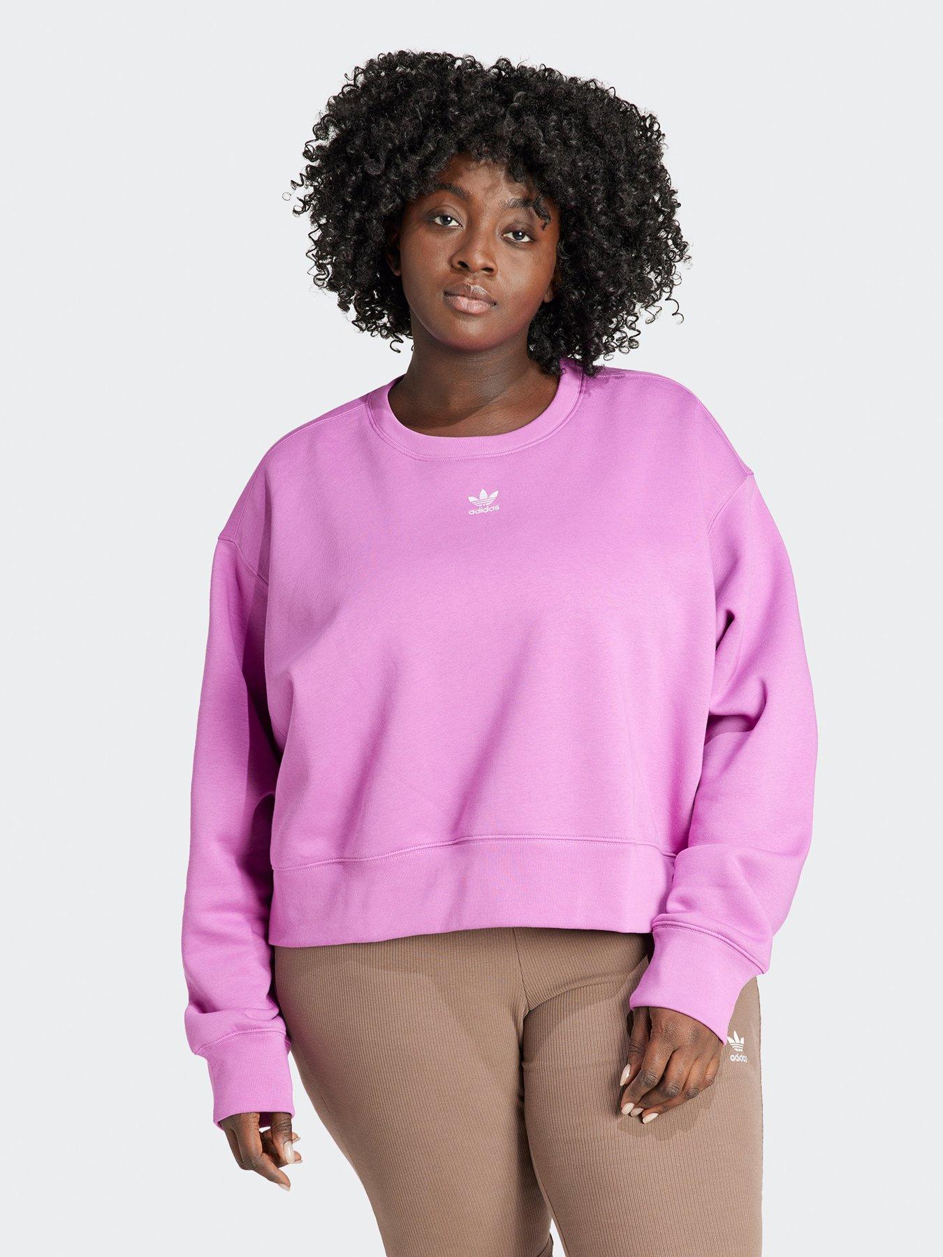 Women's trefoil cheap crew sweatshirt