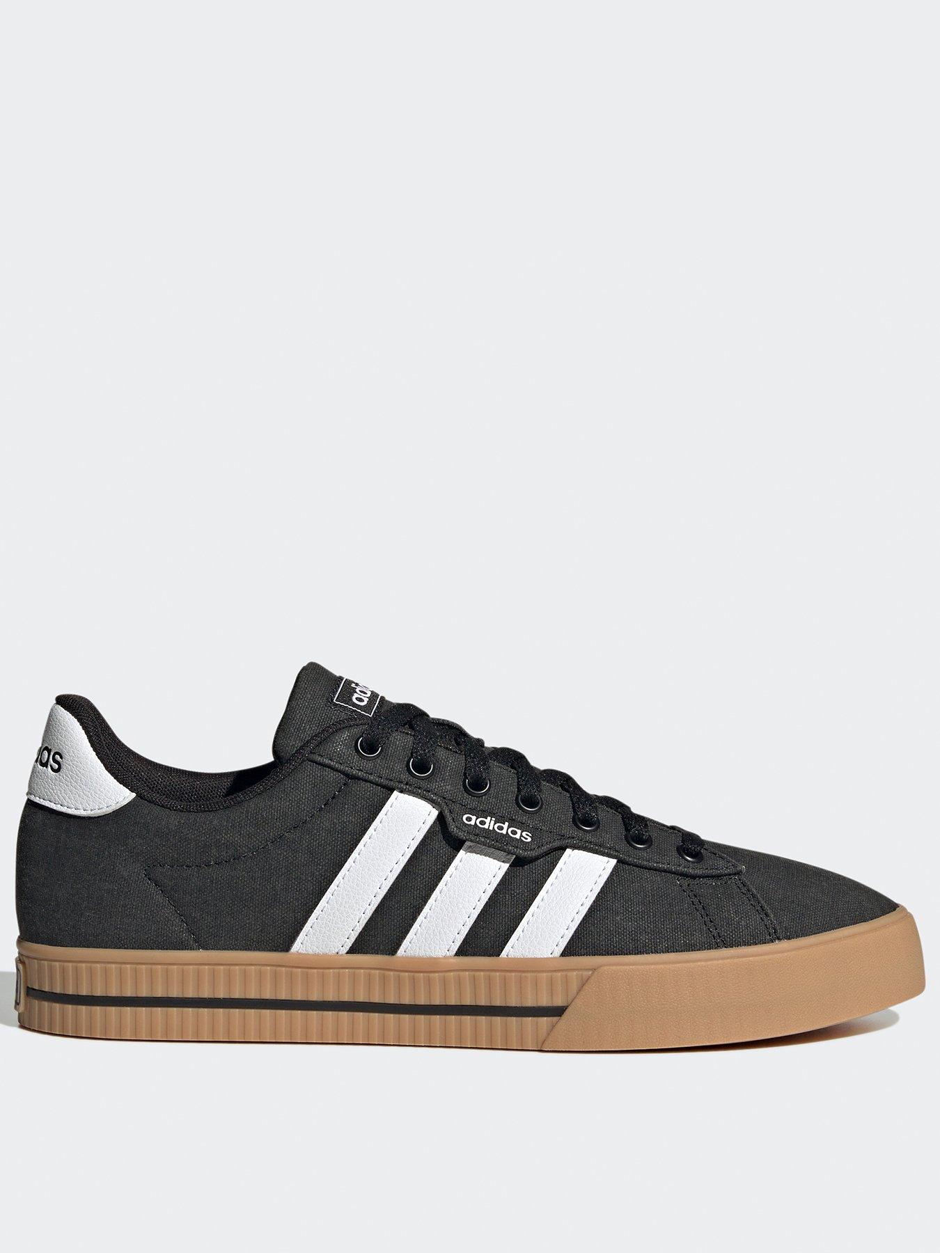 Adidas canvas outlet trainers