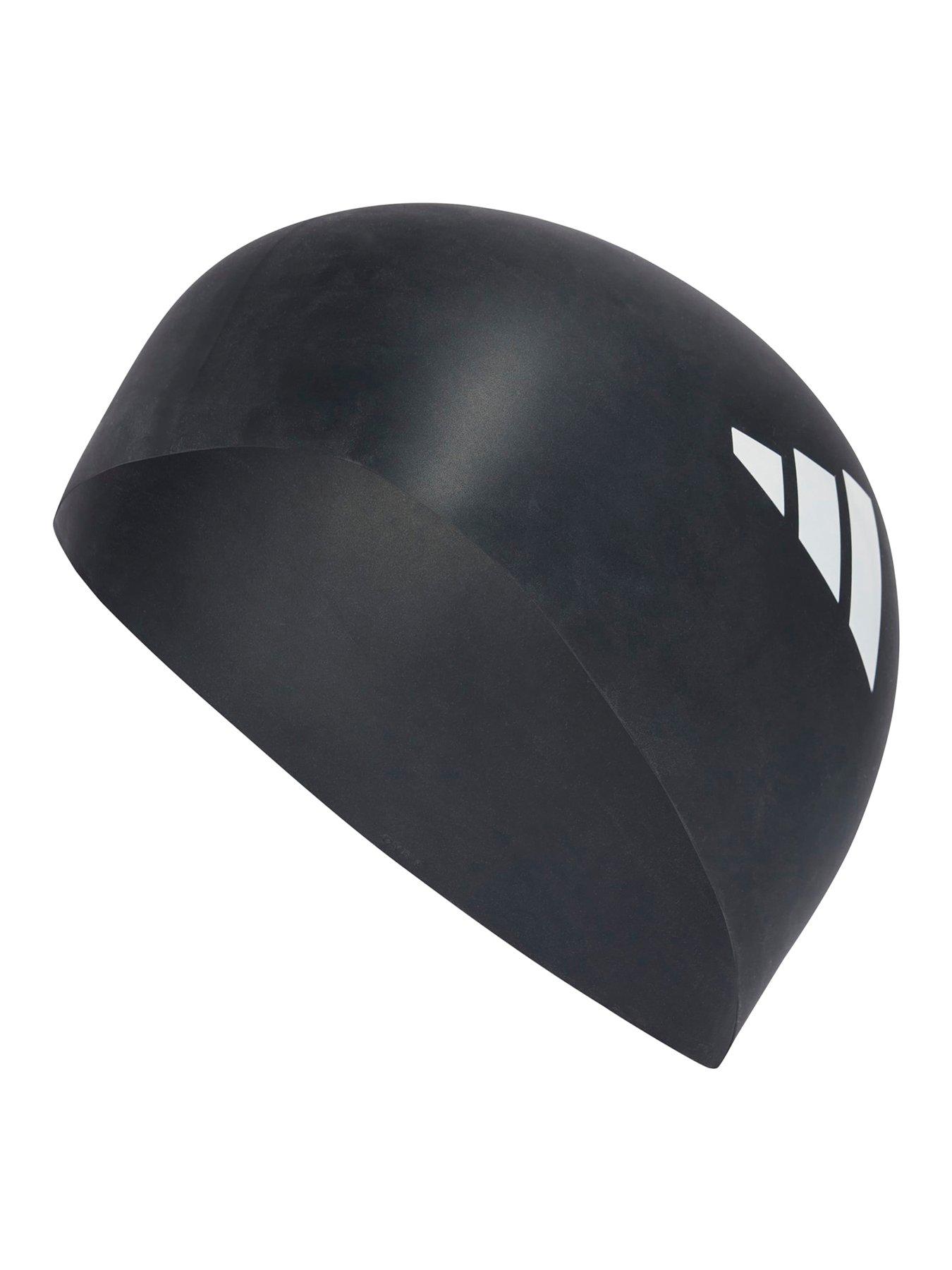 Image 2 of 4 of adidas Mens Adult Swimming Cap - Black