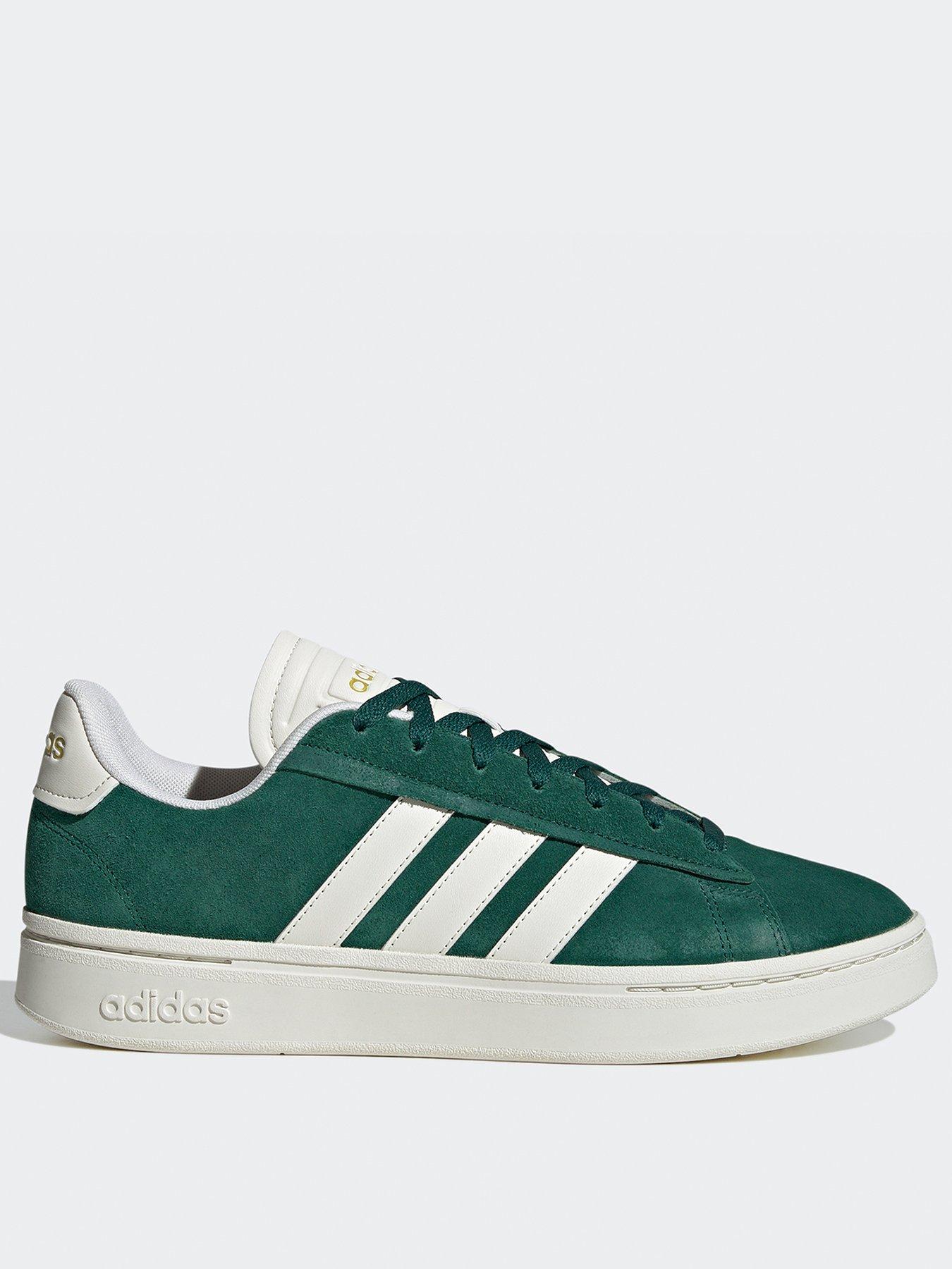 adidas Sportswear Mens Grand Court Alpha Trainers Green littlewoods