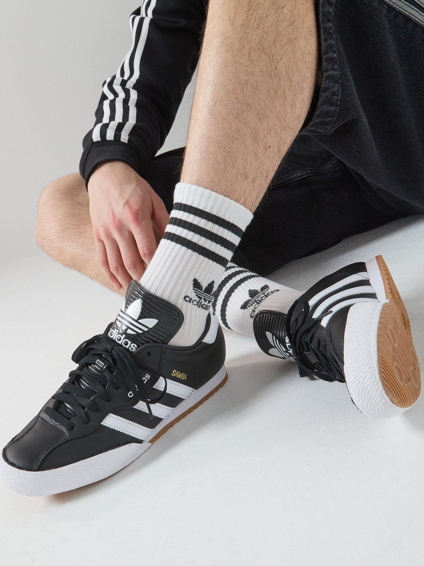 adidas Originals Mens Samba Trainers - Black/white