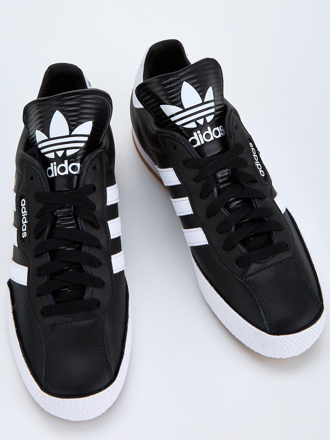 adidas Originals Mens Samba Super Suede Trainers Black/White