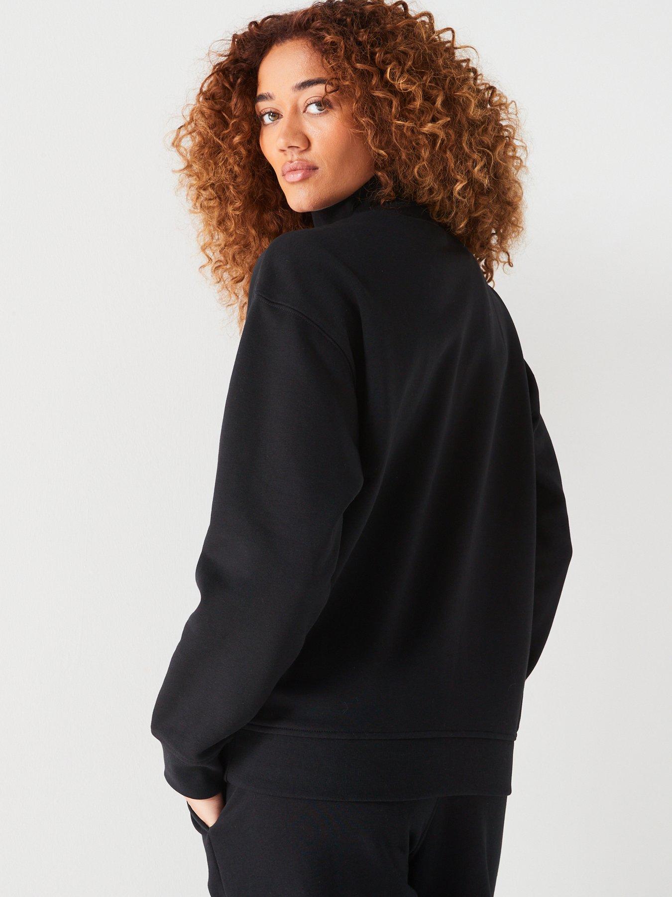 Ladies' half zip sweatshirt