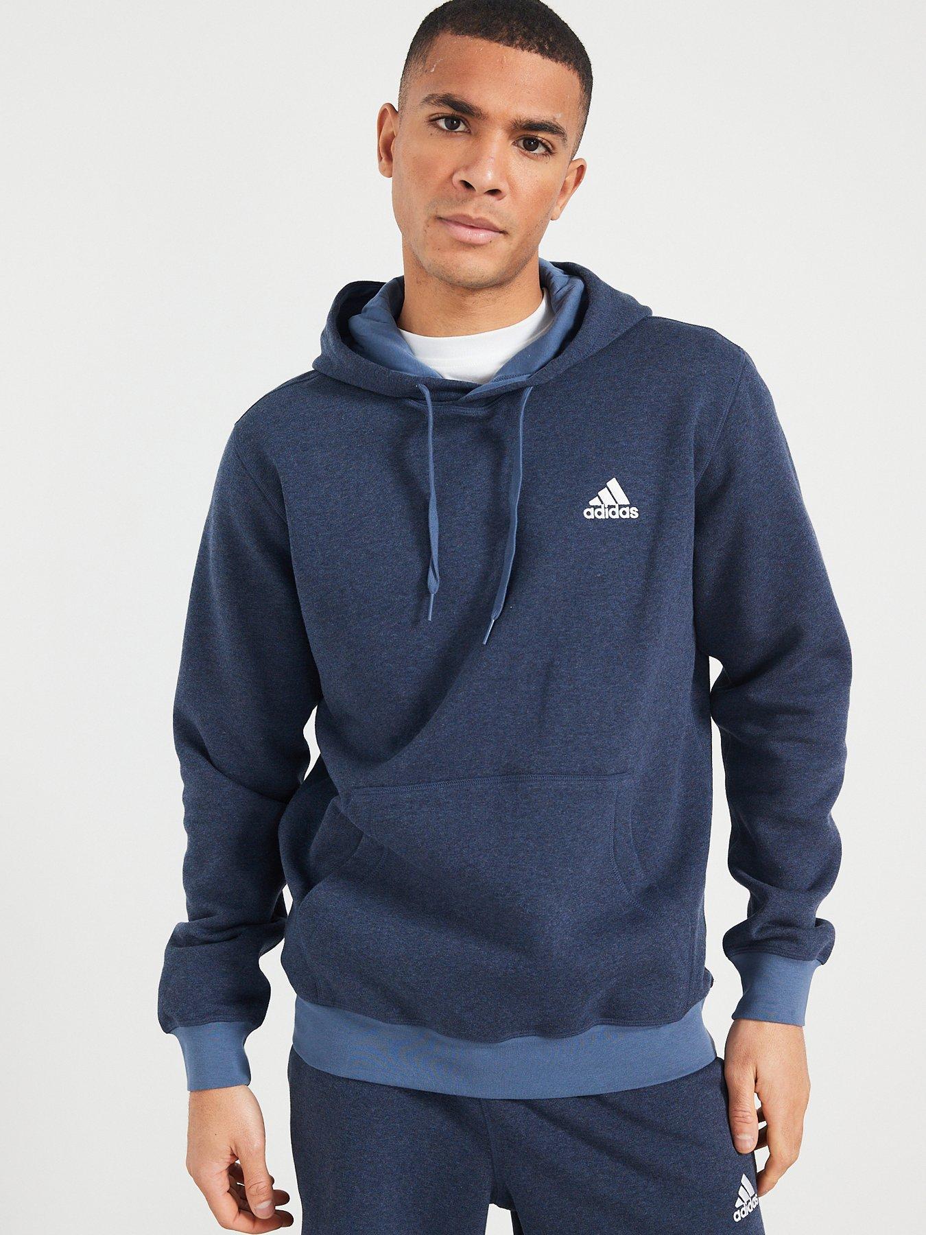 Adidas hoodie deals navy