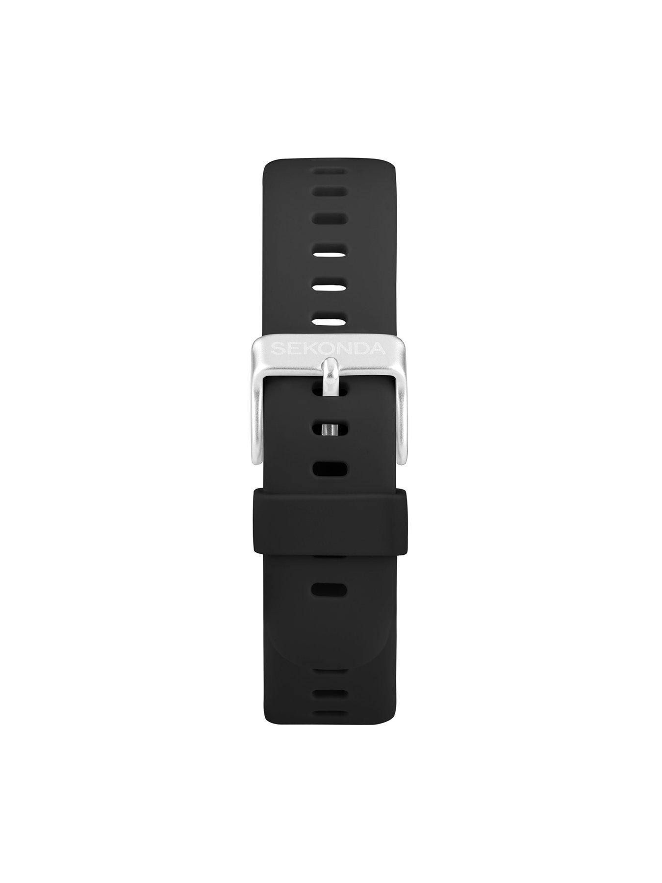 Image 5 of 6 of Sekonda Womens Connect Black Silicone Strap Smartwatch