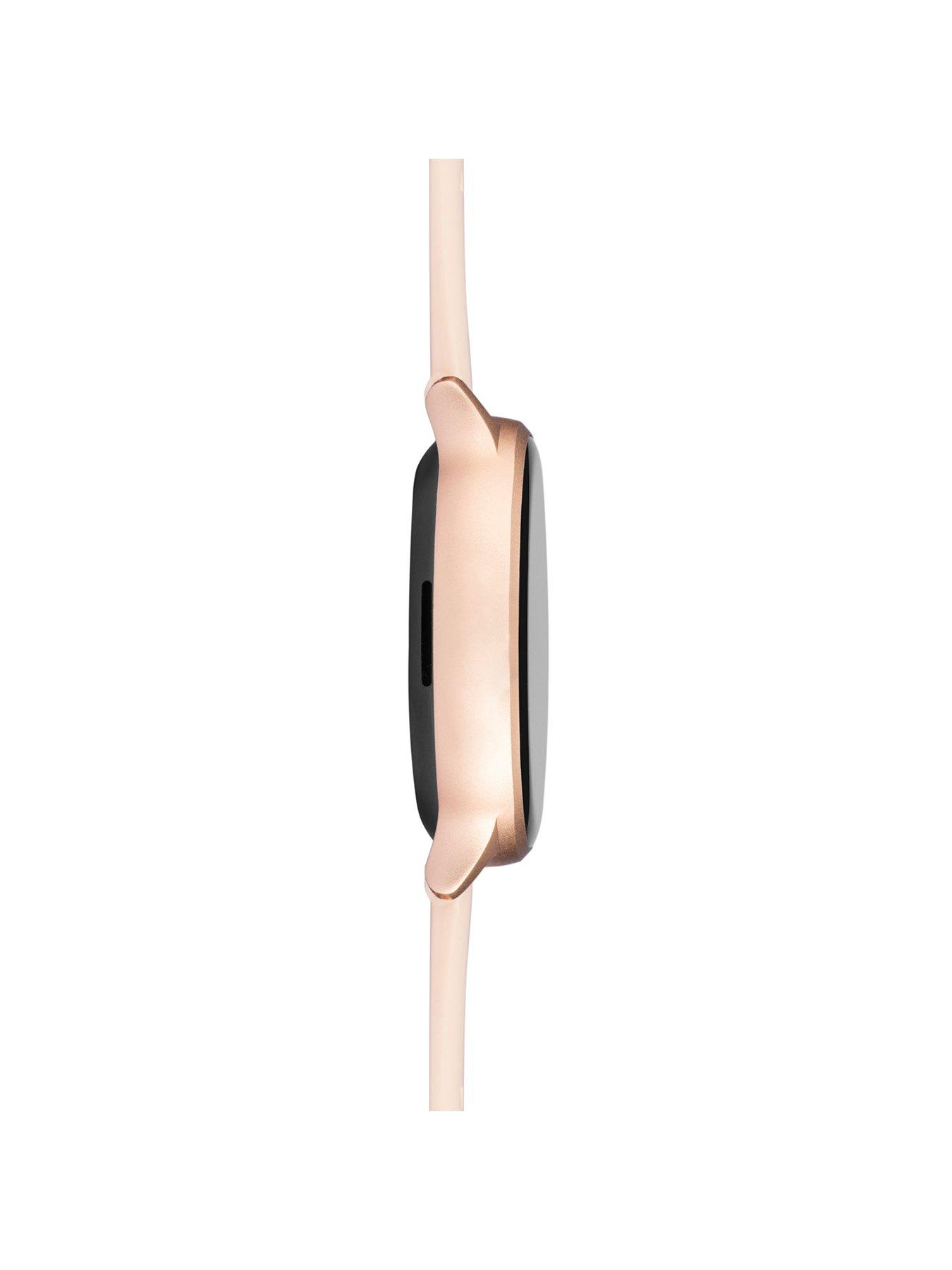  image of sekonda-womens-connect-pink-silicone-strap-smartwatch