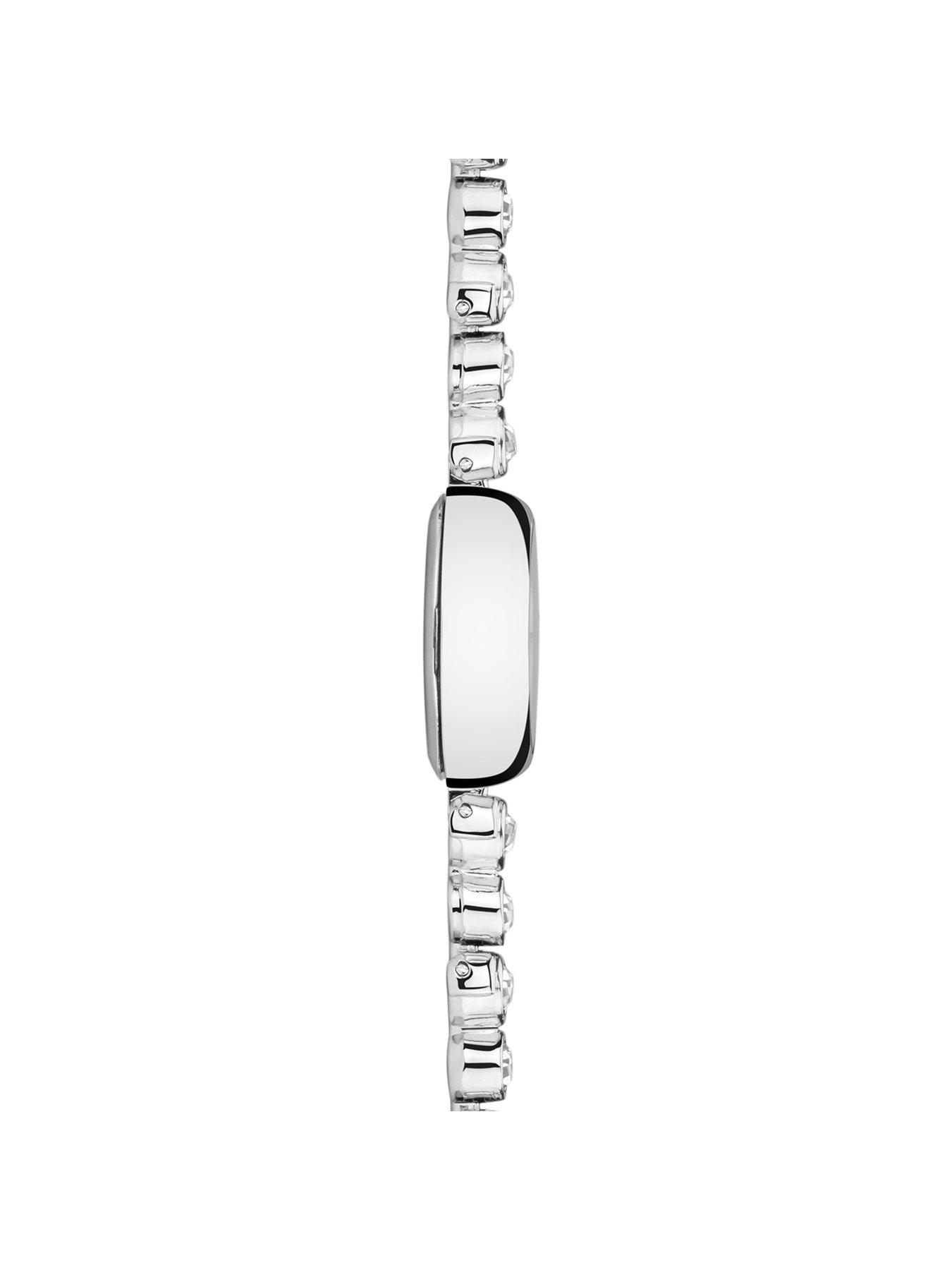 image of sekonda-womens-silver-alloy-bracelet-with-silver-dial-analogue-watch-and-matching-pendant-and-earrings-gift-set
