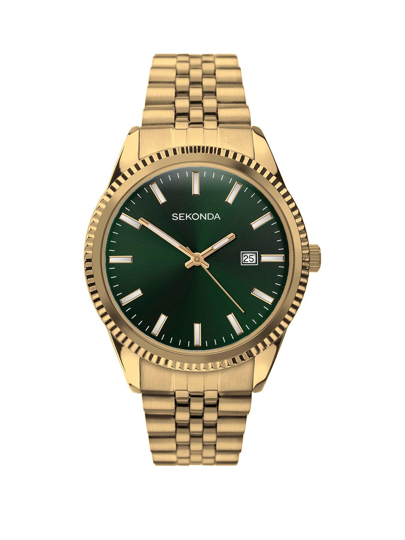 Sekonda watches shop gold mens