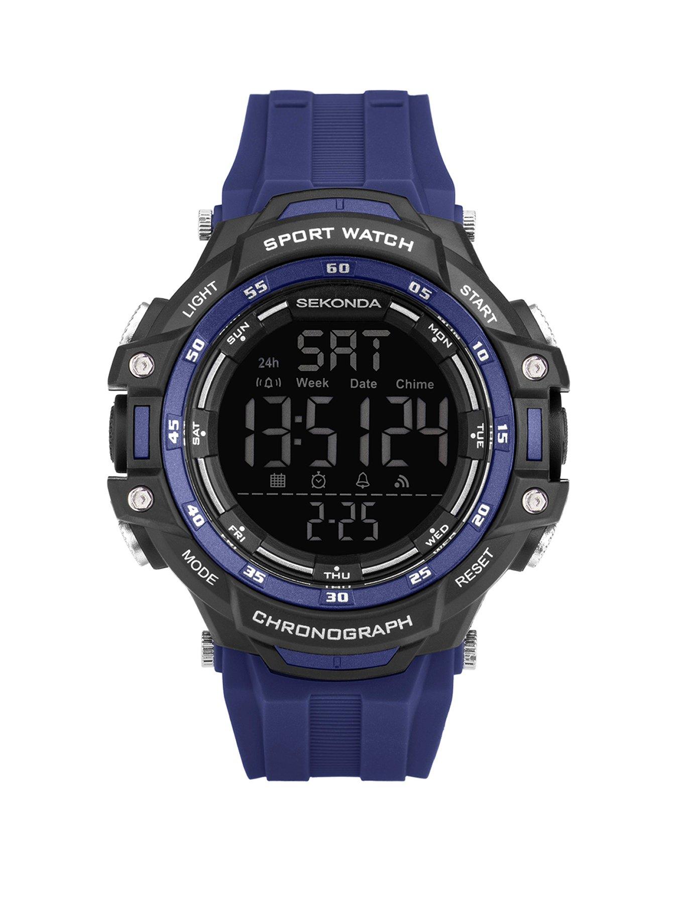 Mens digital watch discount sale