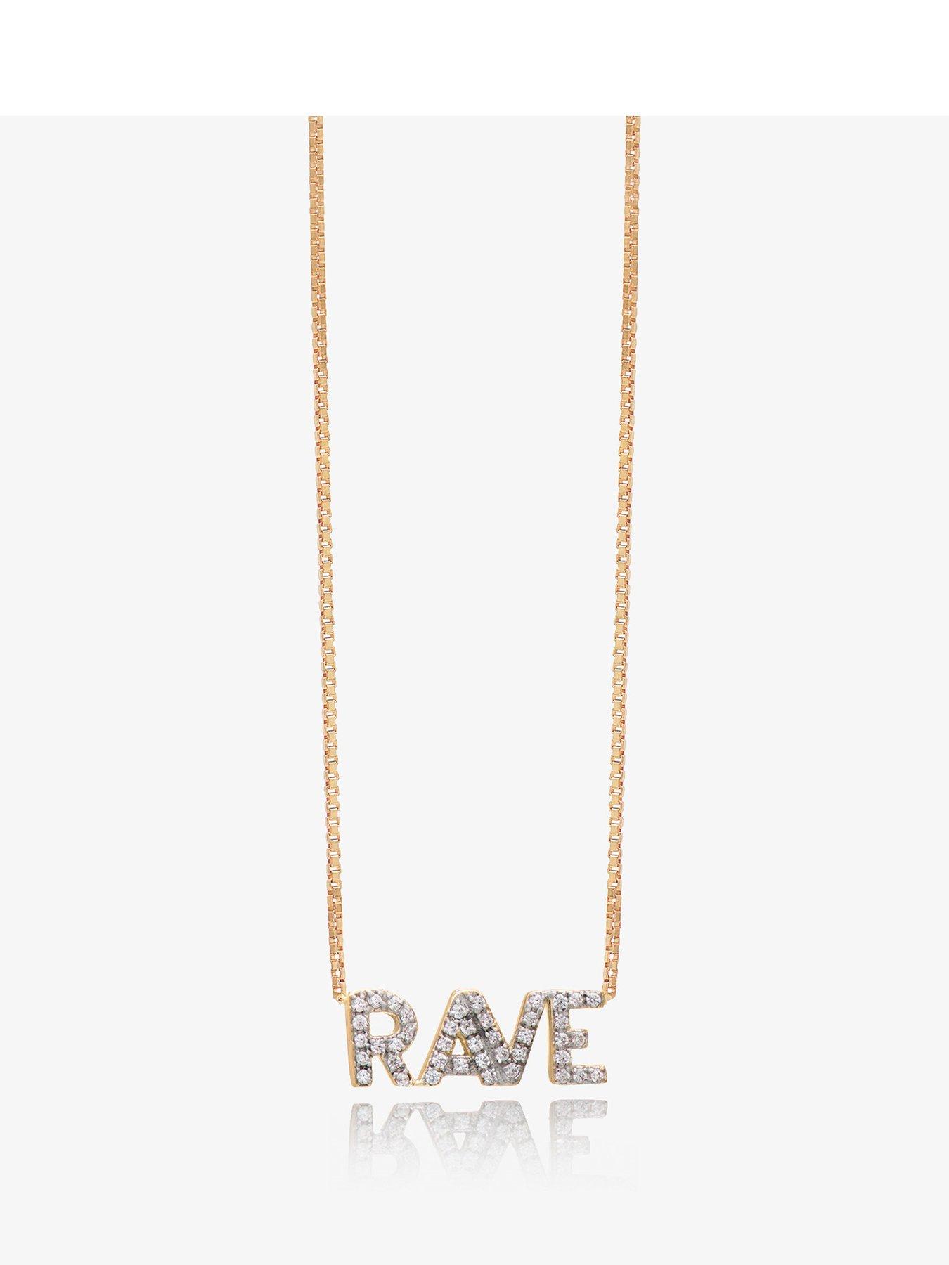 Love GOLD 9ct Rose Gold Round Belcher Chain Necklace