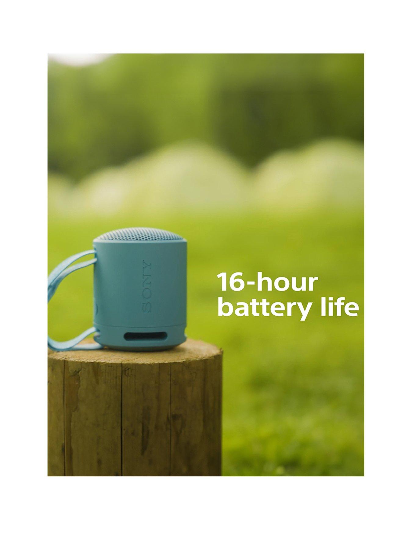  image of sony-srs-xb100-wireless-bluetooth-portable-speaker-durable-ip67-waterproof-amp-dustproof-16-hour-battery-black