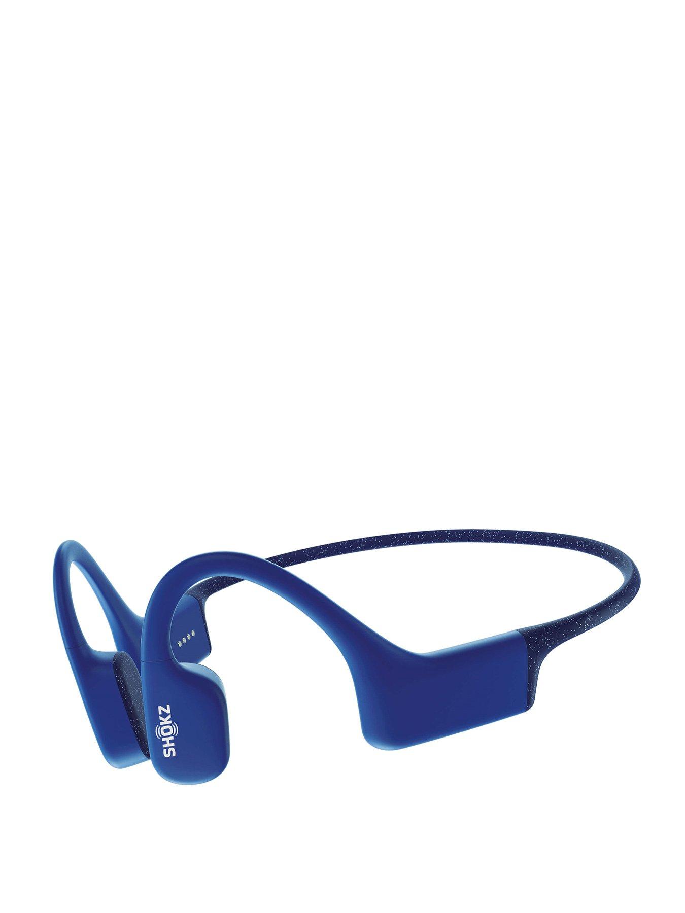 undefined OpenSwim Waterproof Bone Conduction MP3 Headphones - Blue