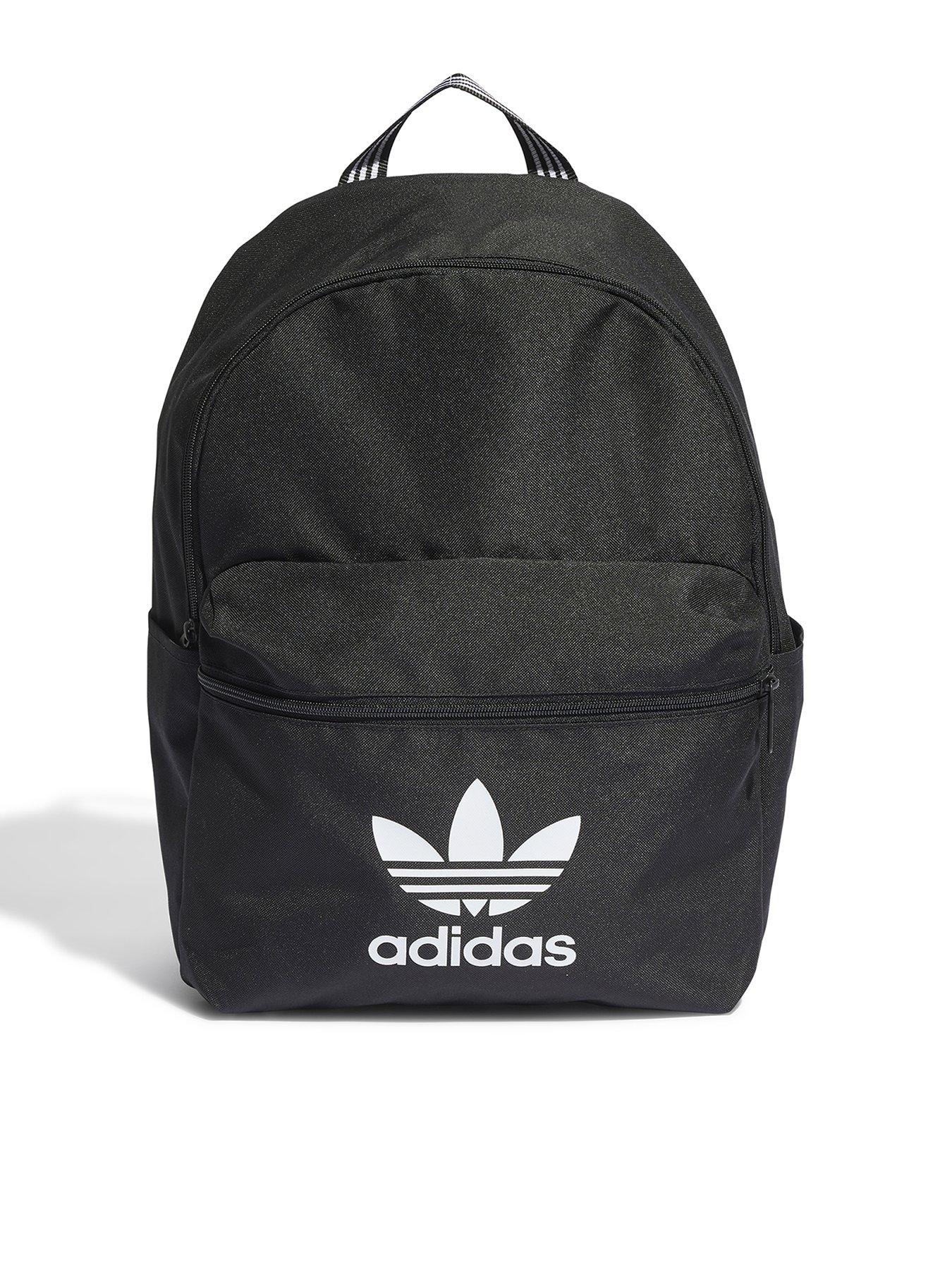 adidas Originals Adicolor Backpack Black/White Littlewoods