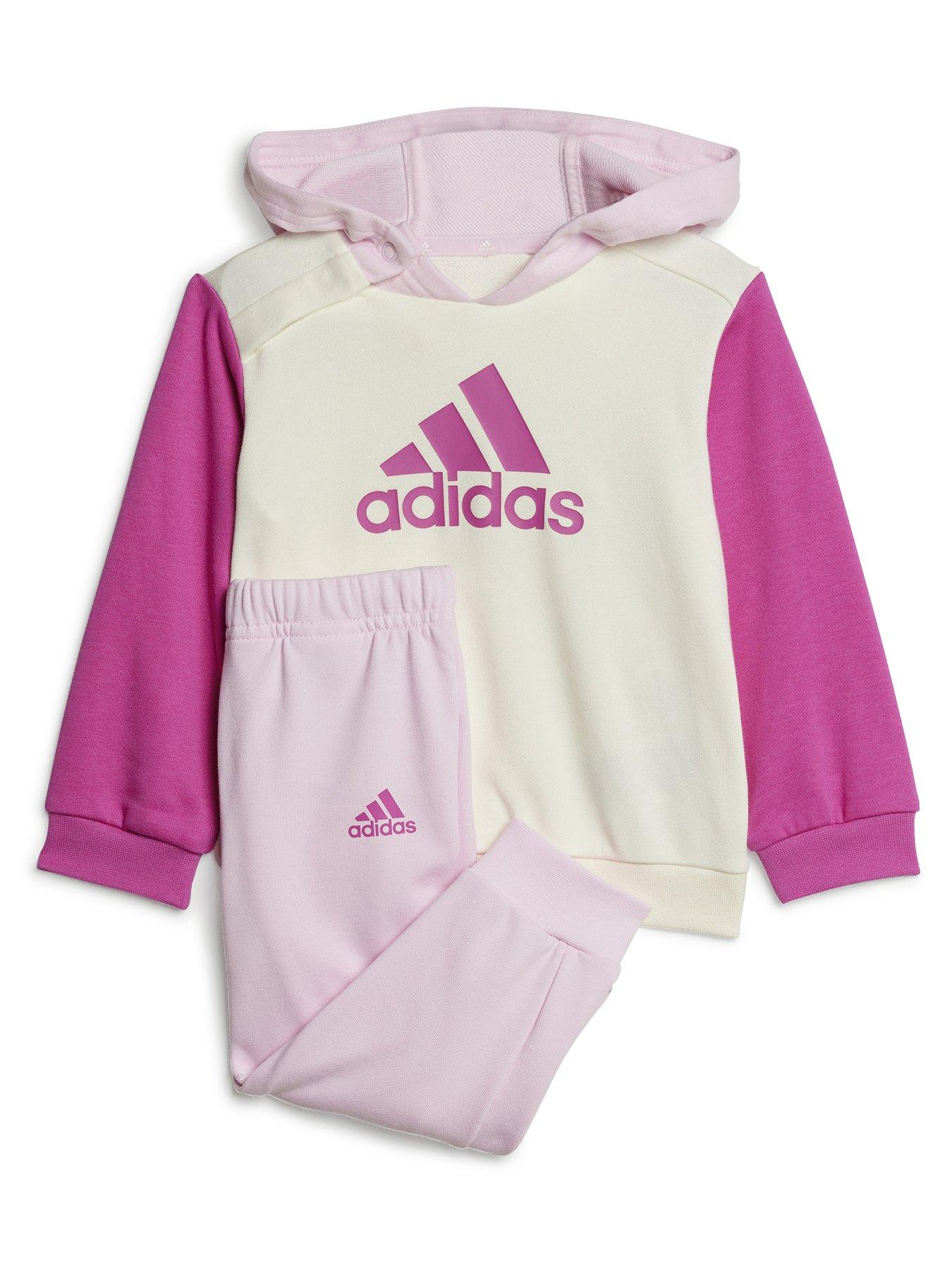 undefined Infant Colorblock Tracksuit - Pink