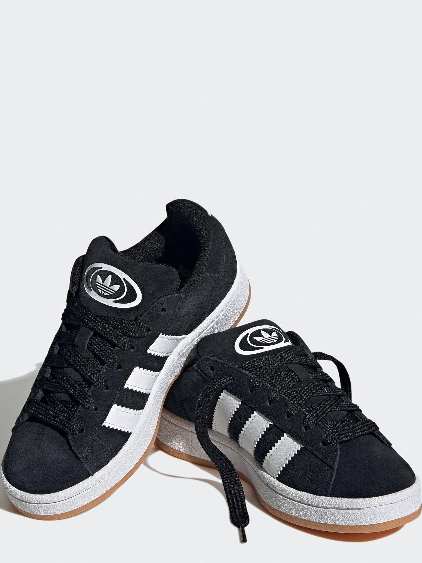 adidas Originals Unisex Junior Campus 00s Trainers - Black/white |  Littlewoods