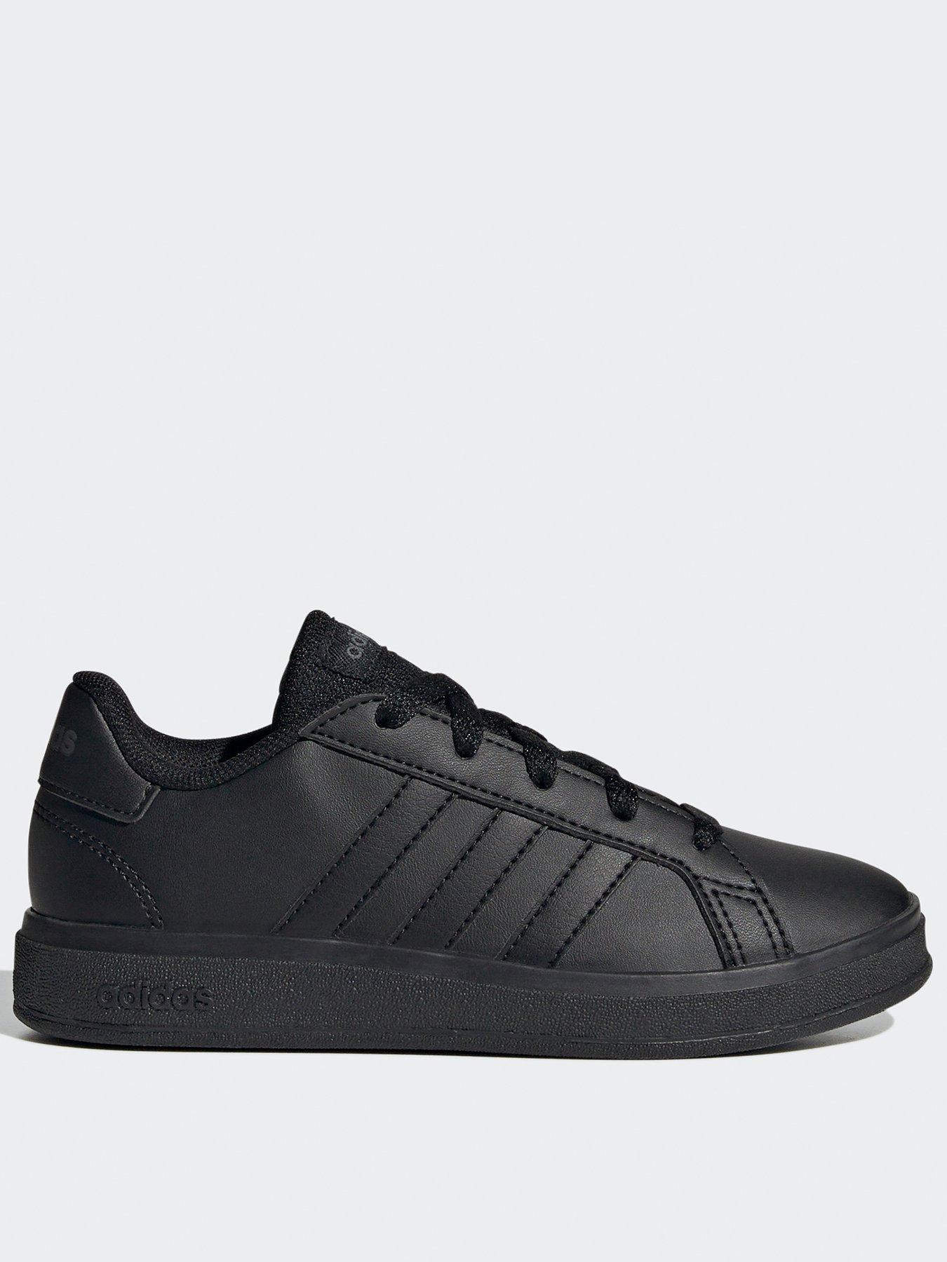 adidas Sportswear Unisex Kids Hoops 3.0 Trainers - Black/Black 