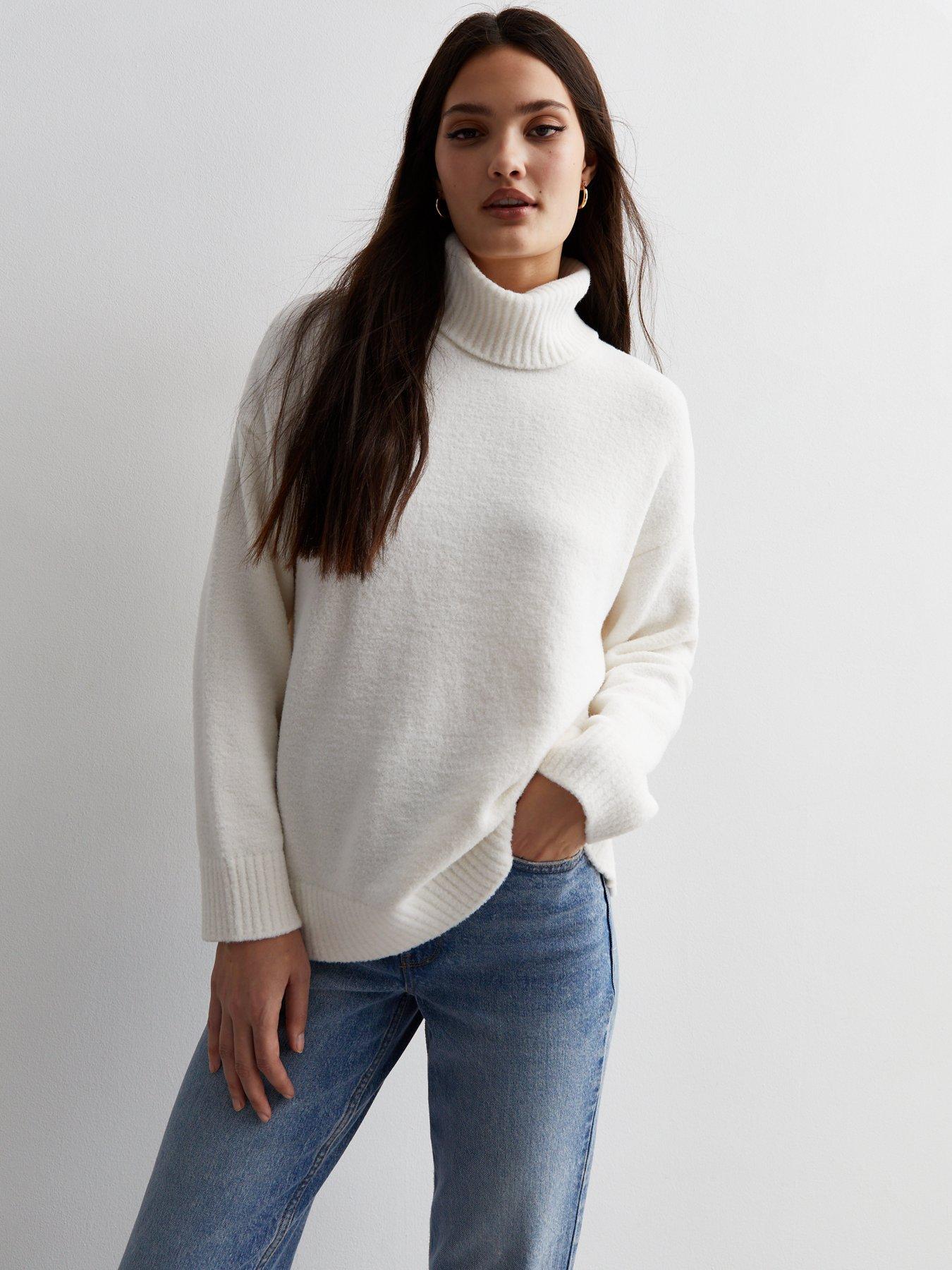 Roll Neck Longline Jumper