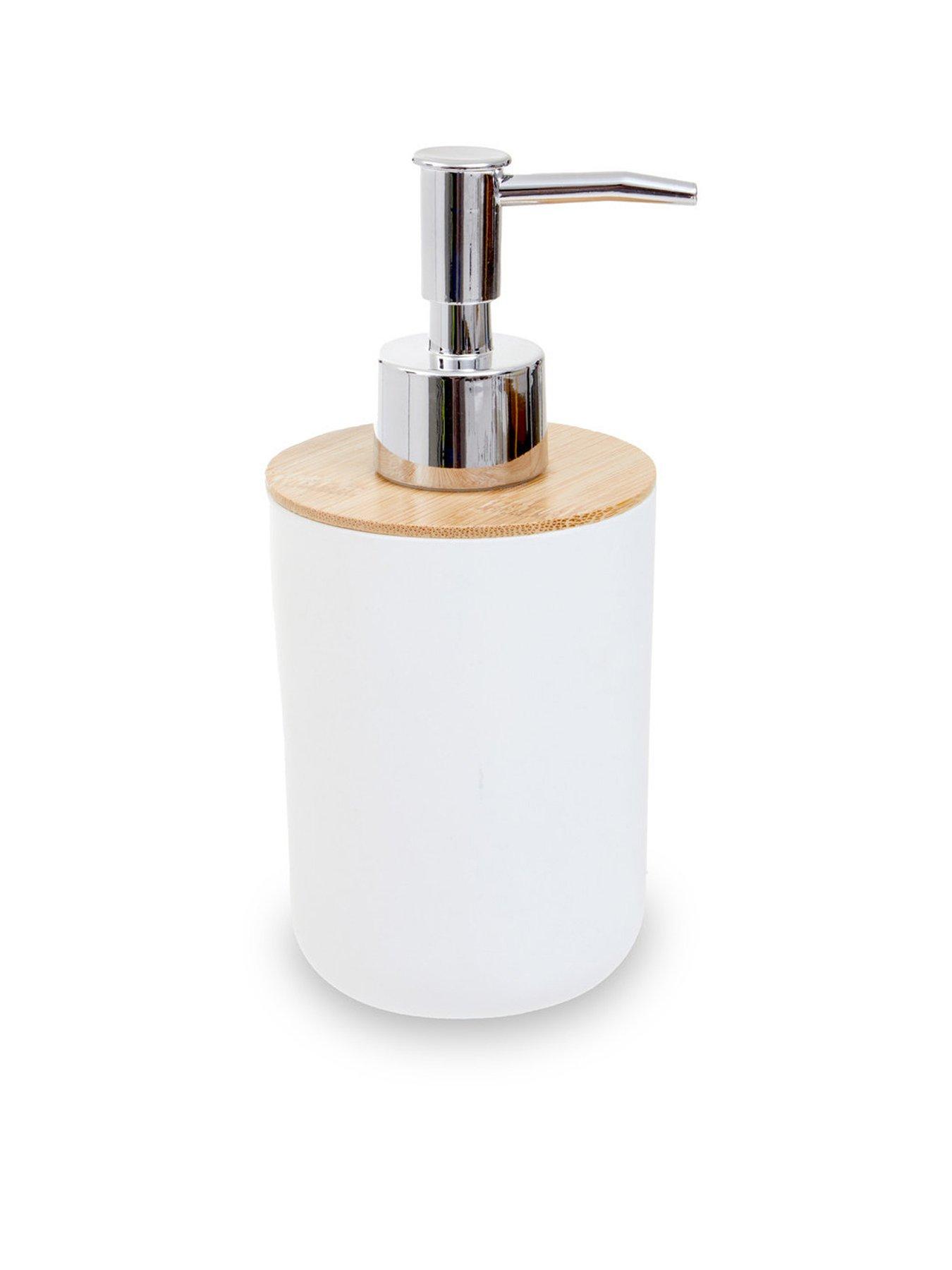  image of premier-housewares-canyon-white-300ml-lotion-dispenser