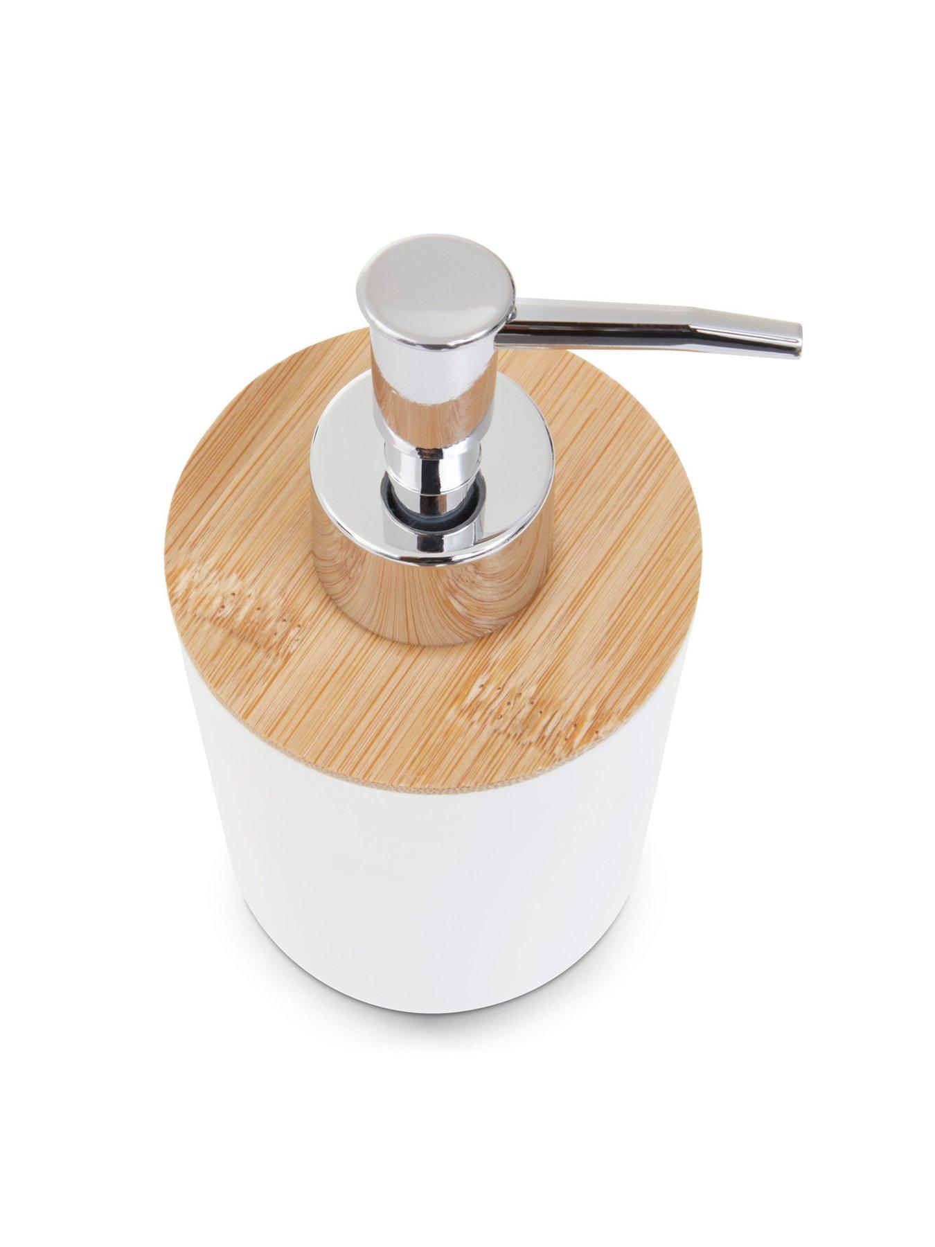 image of premier-housewares-canyon-white-300ml-lotion-dispenser