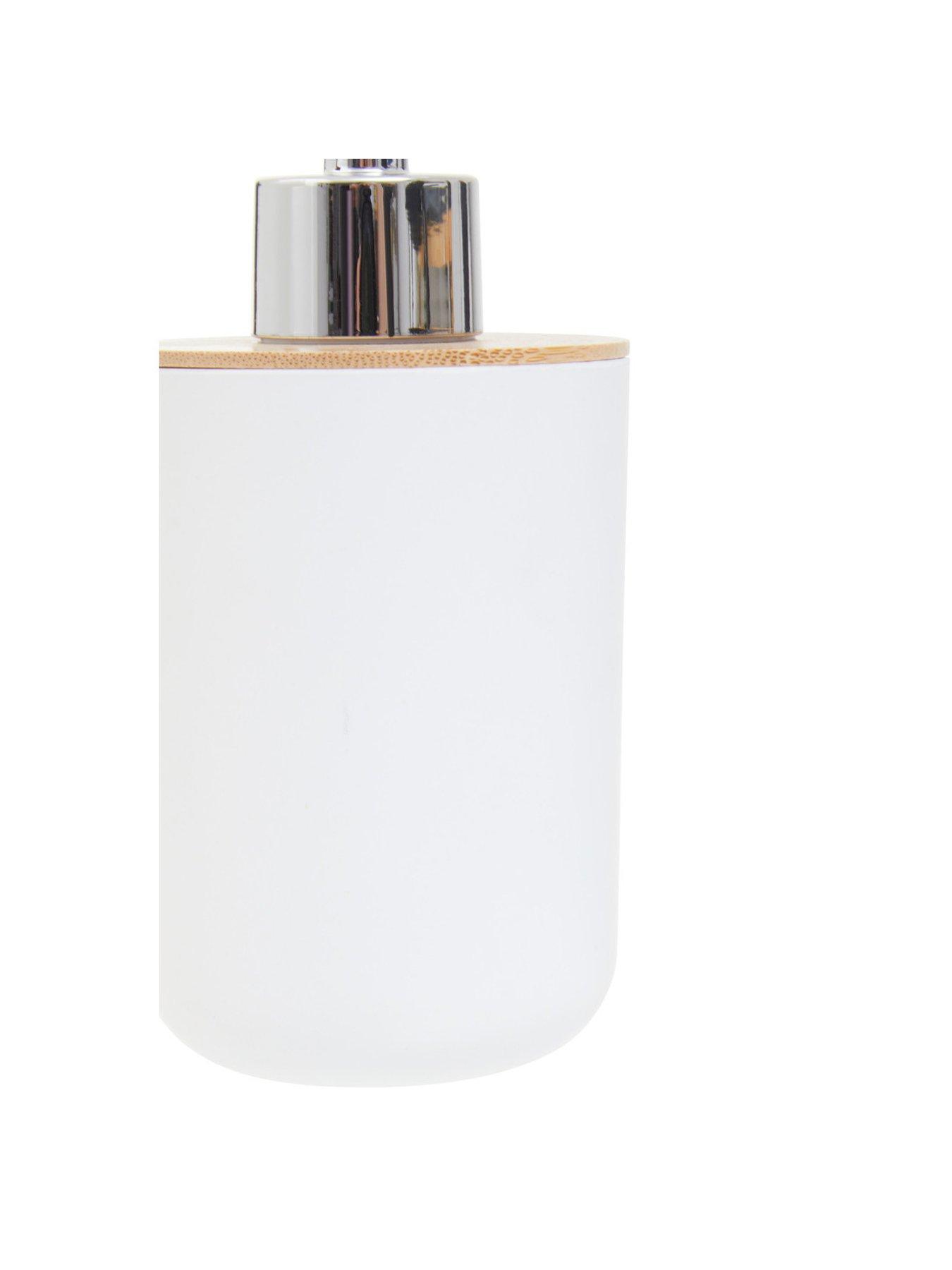  image of premier-housewares-canyon-white-300ml-lotion-dispenser
