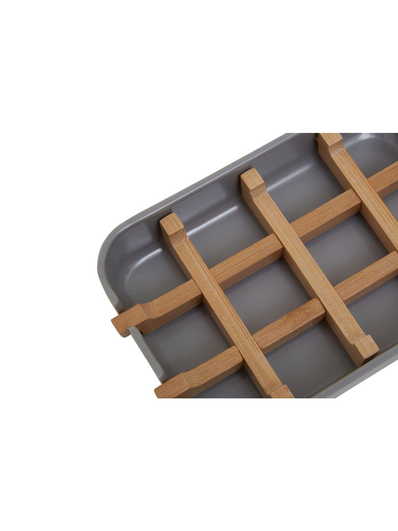 Image 7 of 7 of Premier Housewares Canyon Grey Soap Dish