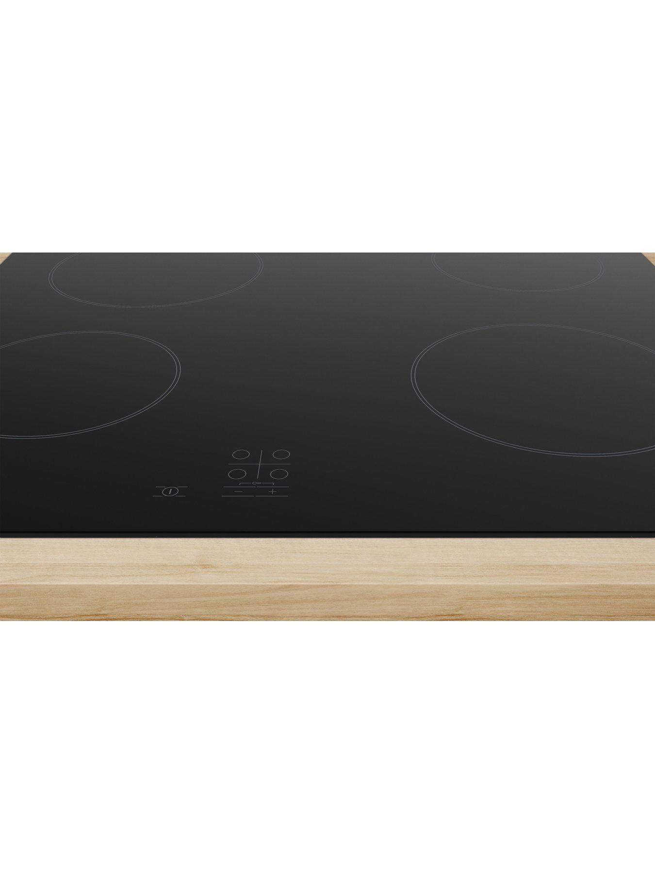  image of bosch-series-2-pke61raa8b-60cm-intergrated-electric-ceramic-hob-black