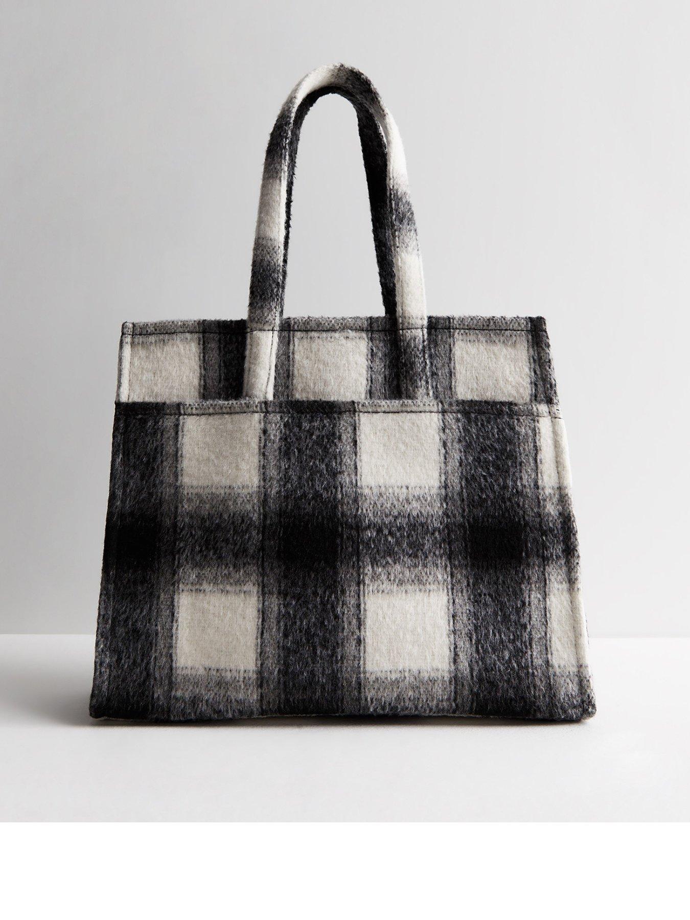 New look sales tartan bag