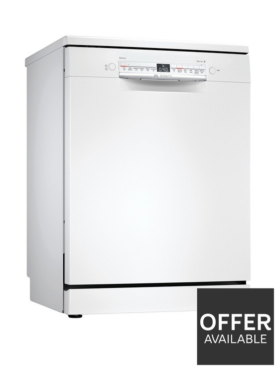 front image of bosch-sms2hvw66gnbsp95l-13-settings-freestanding-dishwasher-with-6-programmes-white