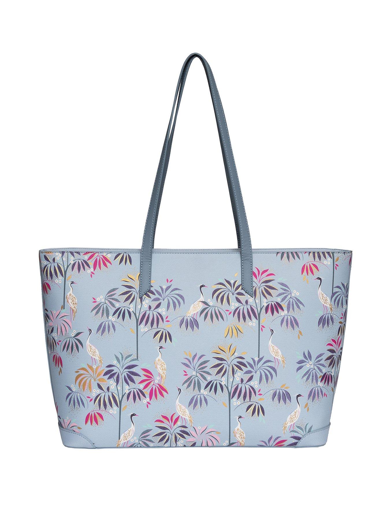  image of sara-miller-large-tote-crane-garden