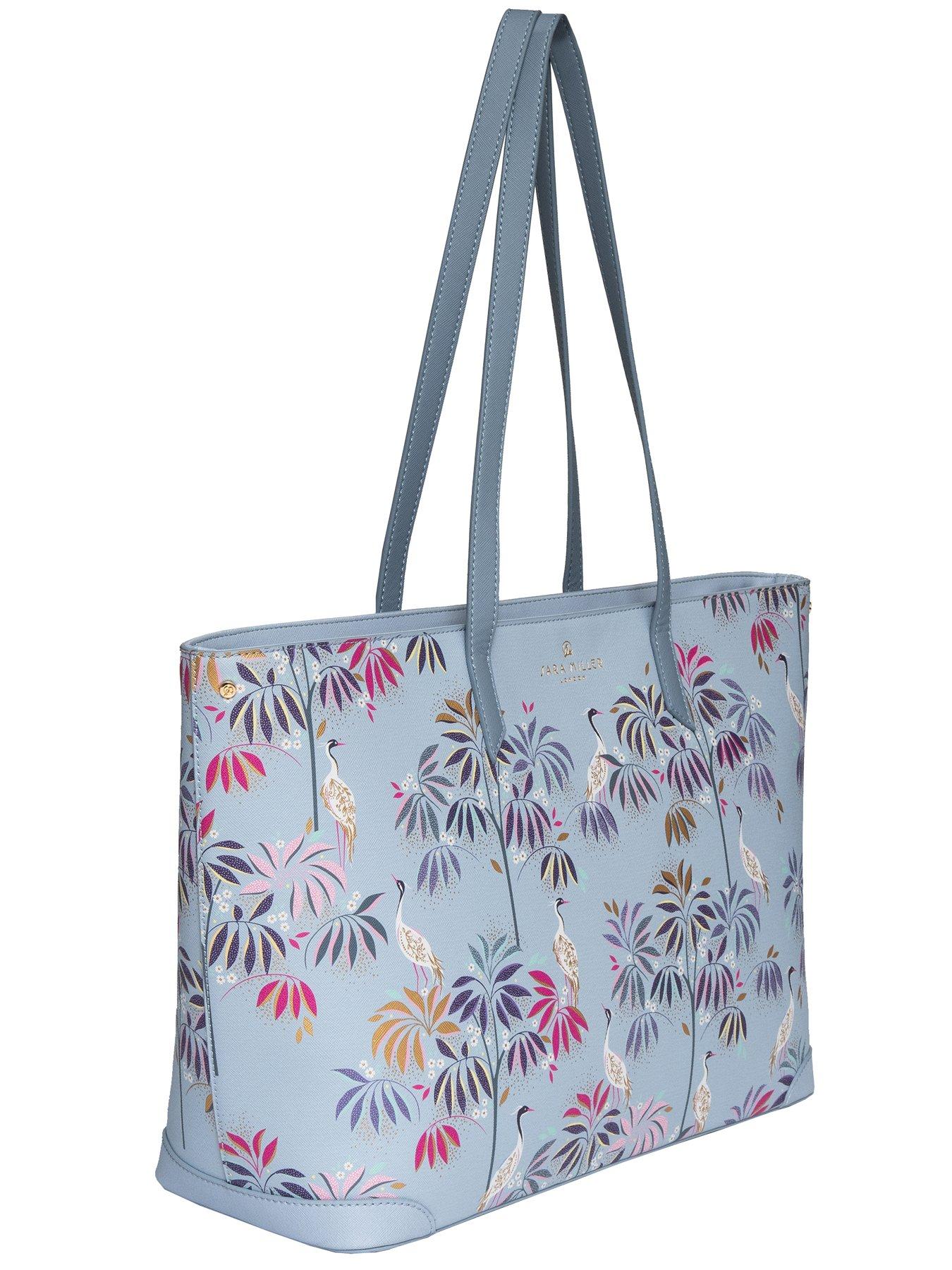  image of sara-miller-large-tote-crane-garden