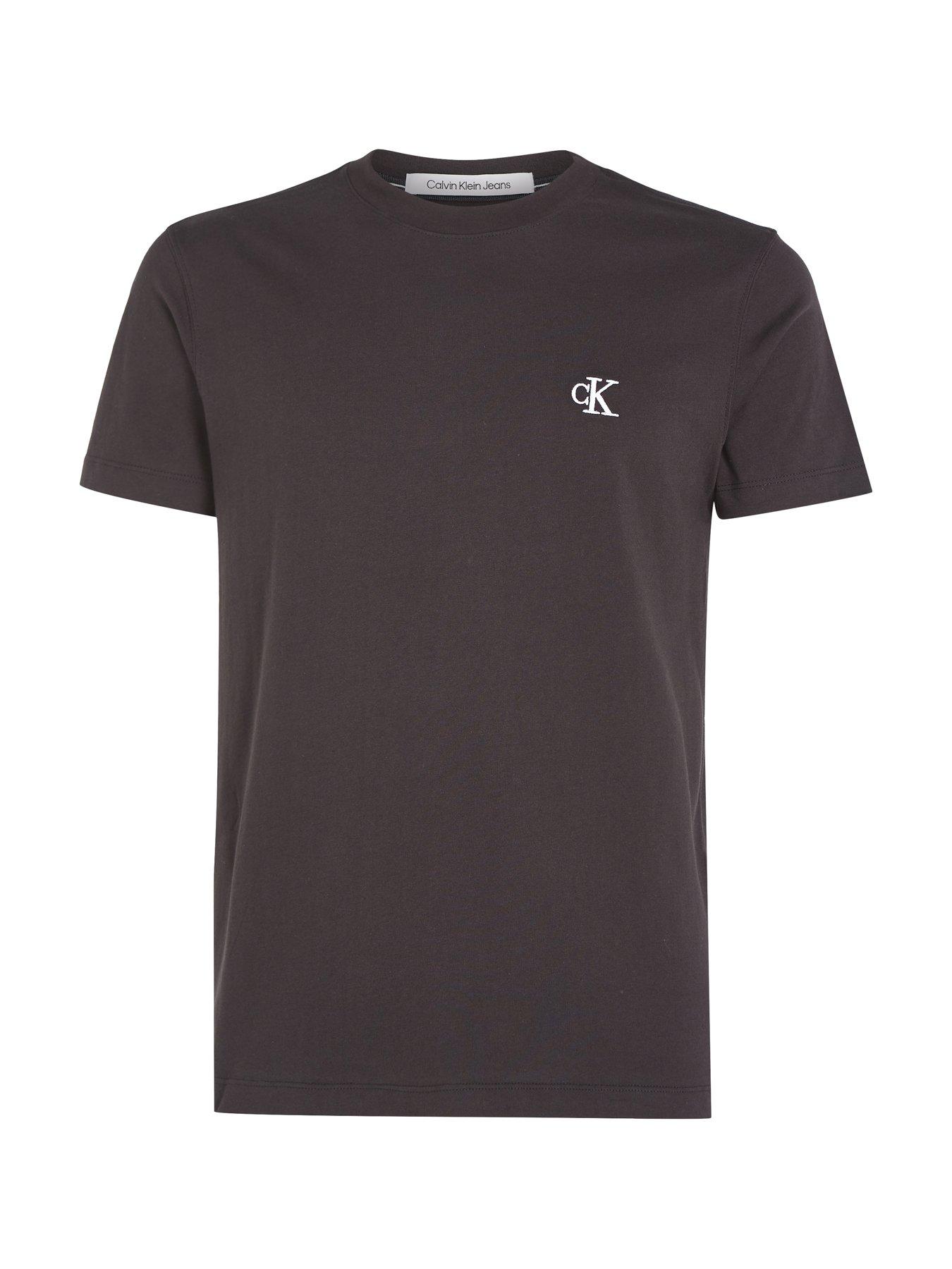 Calvin Klein Jeans Core Institutional Logo Slim T-Shirt - Black