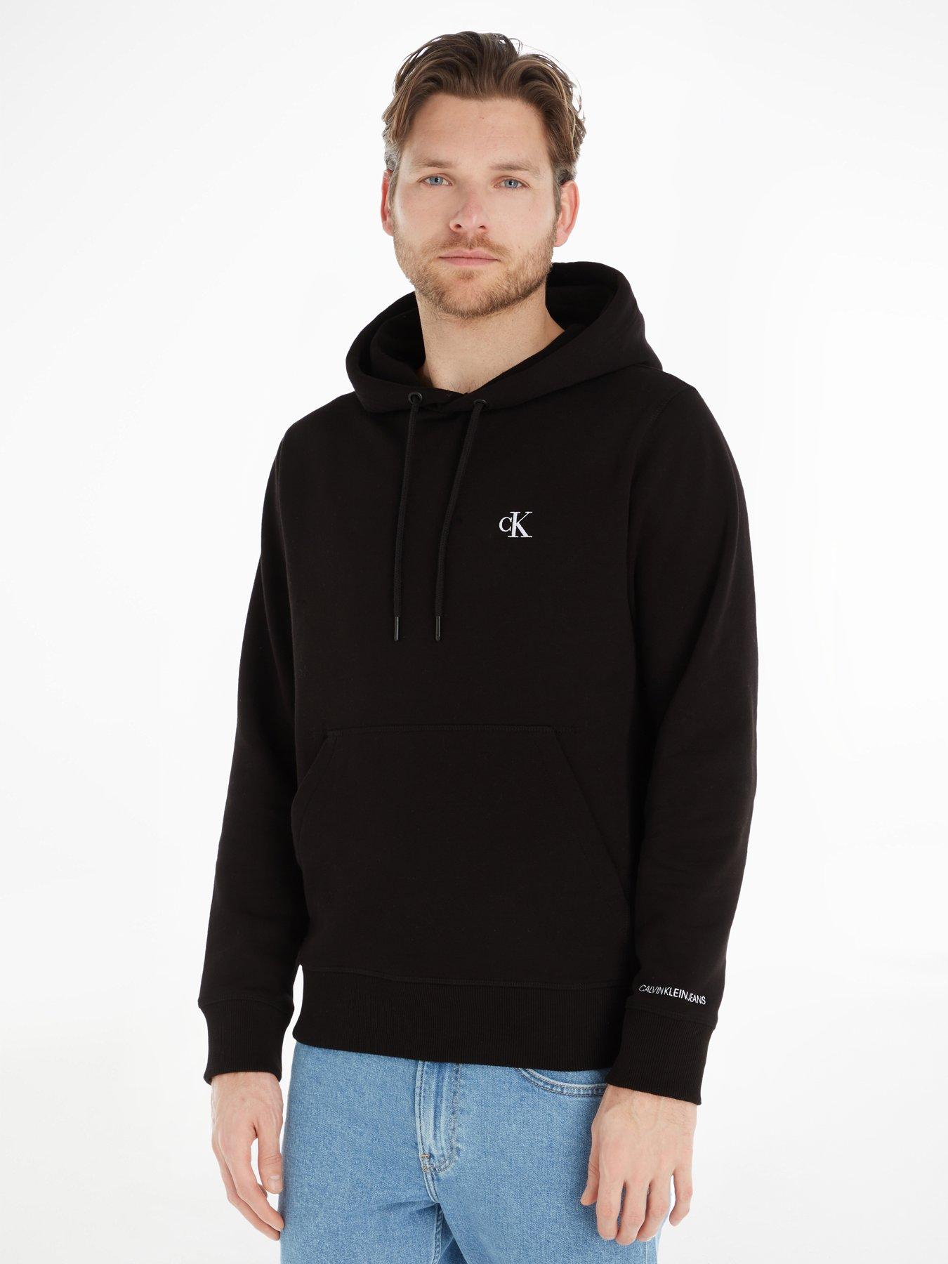 Ck Essential Regular Hoodie Black