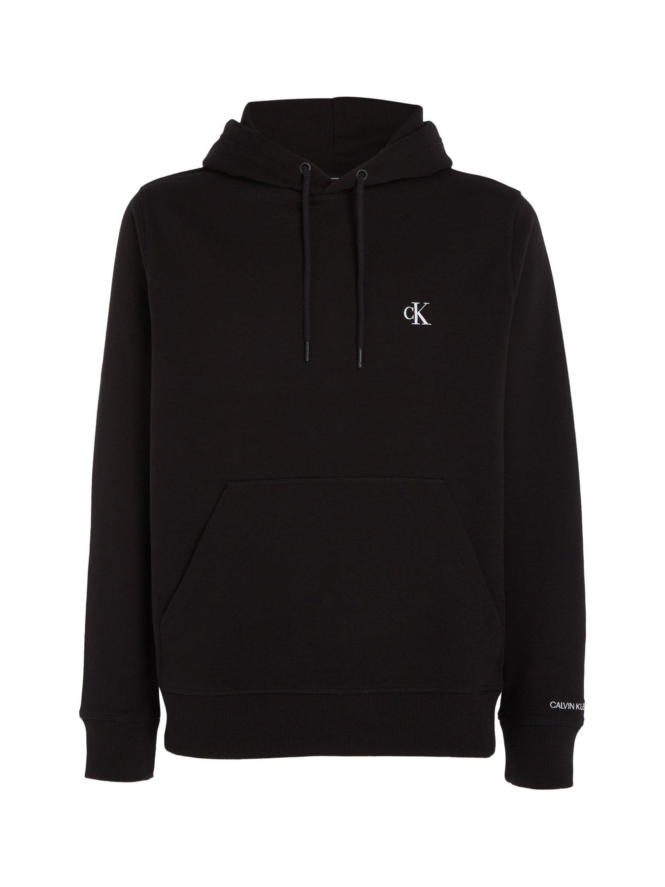  image of calvin-klein-jeans-ck-essential-regular-hoodie-black