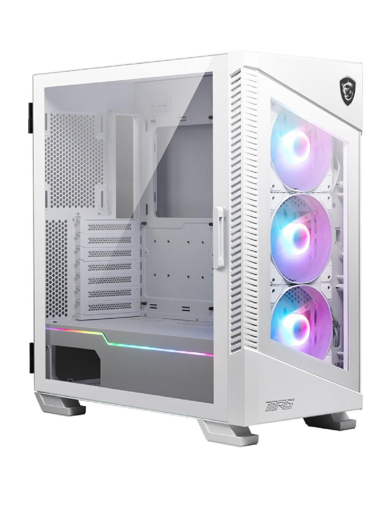 MSI MPG Velox White PC Gaming Case