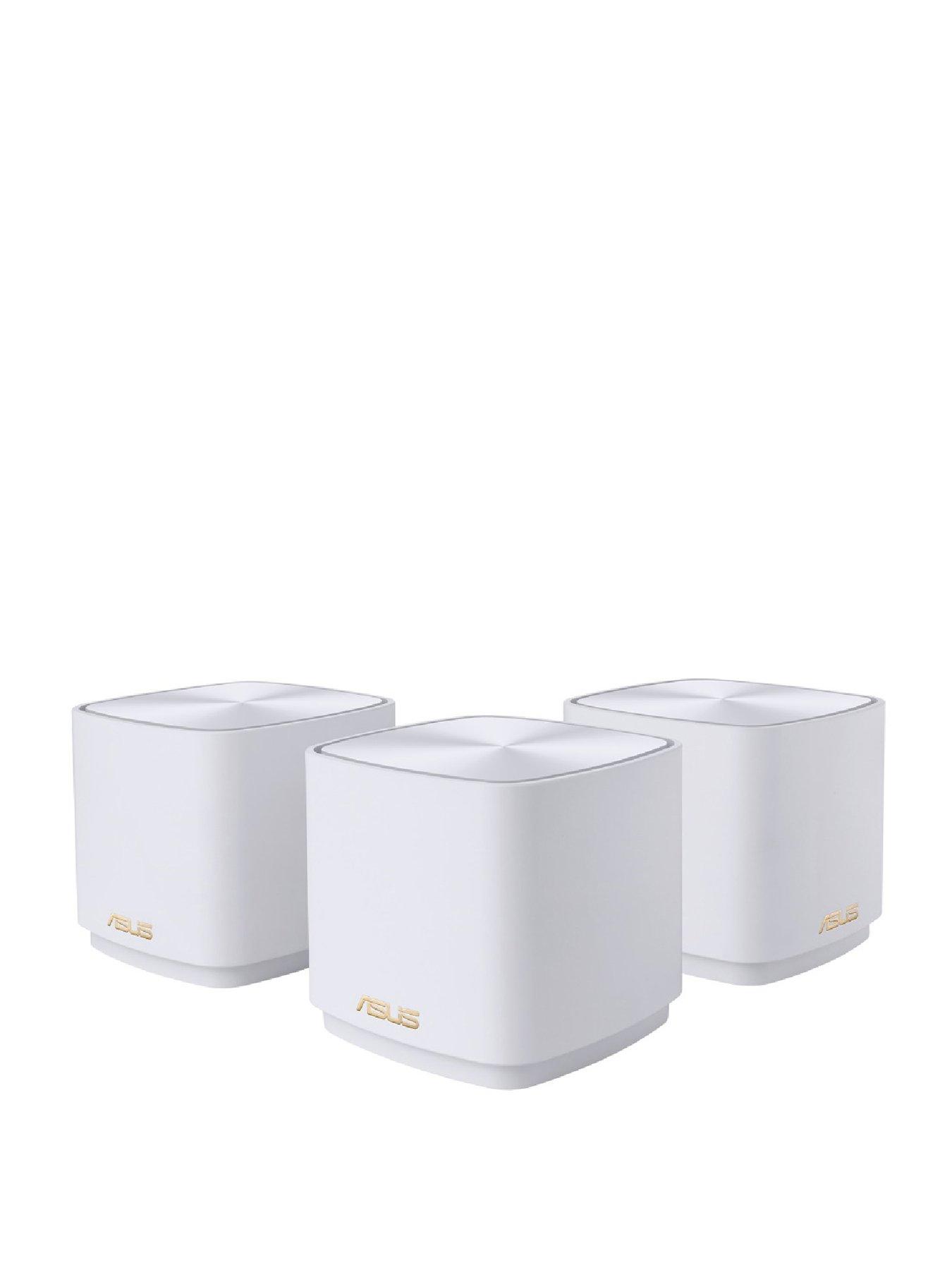 front image of asus-zenwifi-xd5-wifi-6-mesh-white-3pk