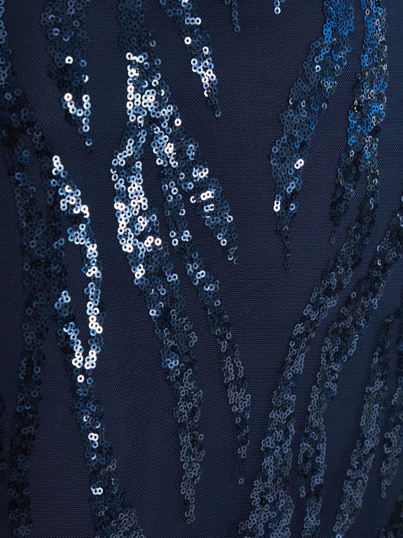 quiz navy sequin maxi dress Quiz Navy Sequin Dress Quiz Navy Blue Sequin Dress On Sale