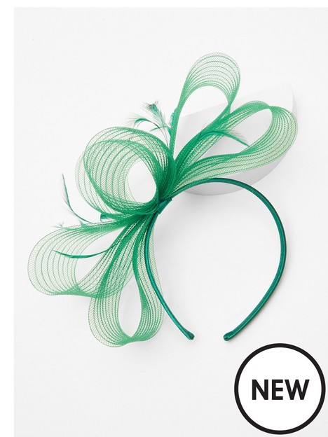 quiz-green-feather-loop-headband-fascinator